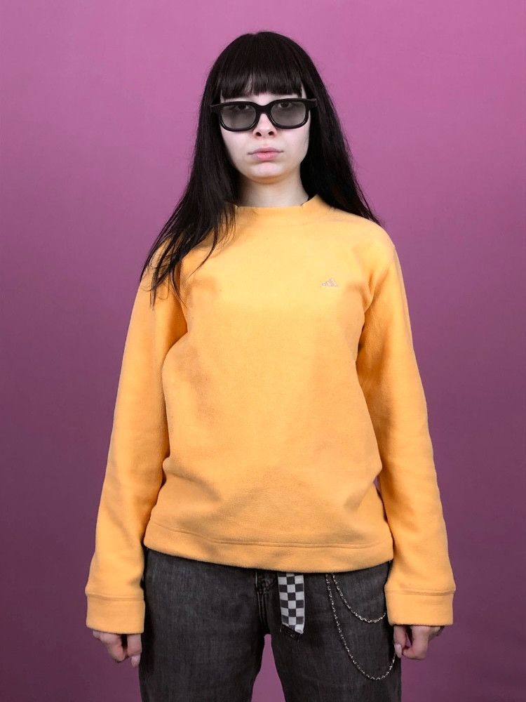 Adidas × Vintage 90s Adidas Vintage Women's Fleece Sweatshirt - M Size M / US 6-8 / IT 42-44 - 1 Thumbnail