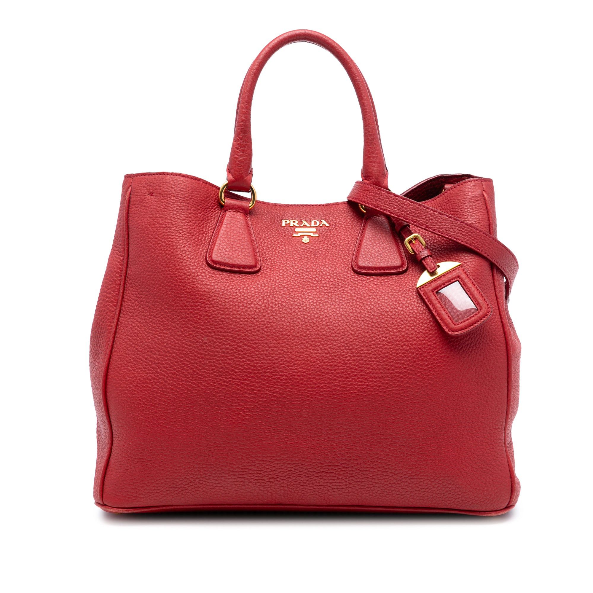 Prada Vitello Daino Open Convertible Tote Size ONE SIZE - 1 Thumbnail