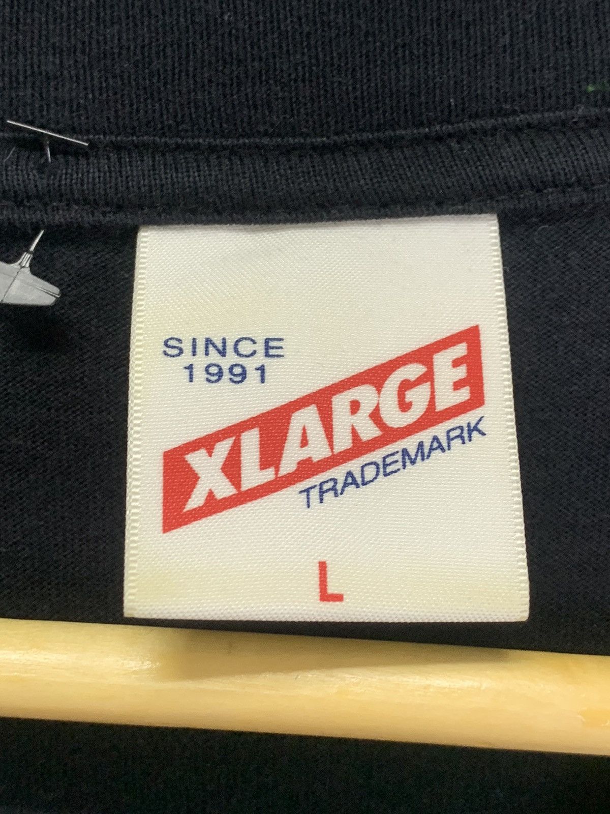 Vintage × Xlarge Xlarge flag country logo shirt Size US L / EU 52-54 / 3 - 10 Thumbnail