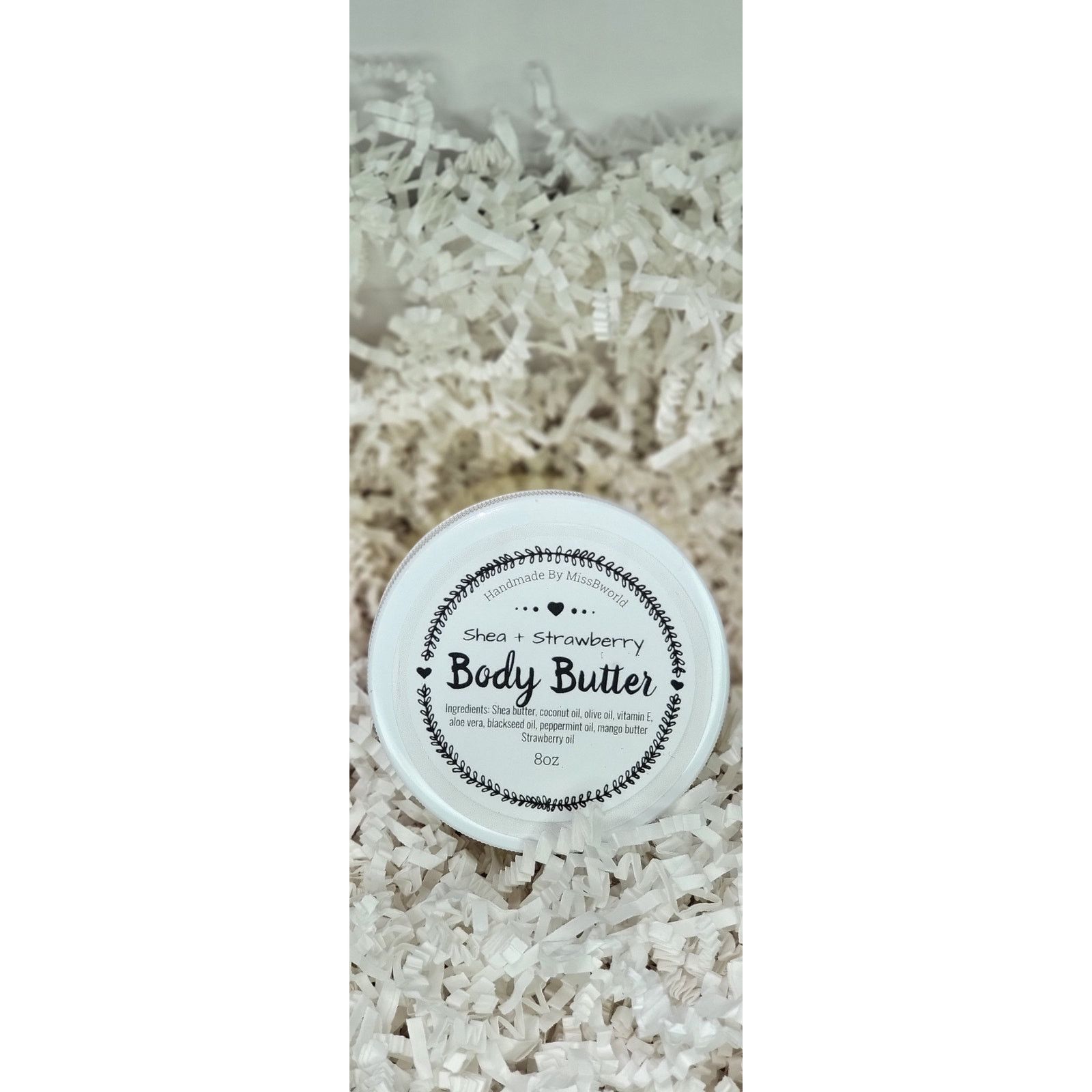 Other Shea Strawberry Body Butter Handmade Natural Moisturizer 8oz Size ONE SIZE - 8 Thumbnail
