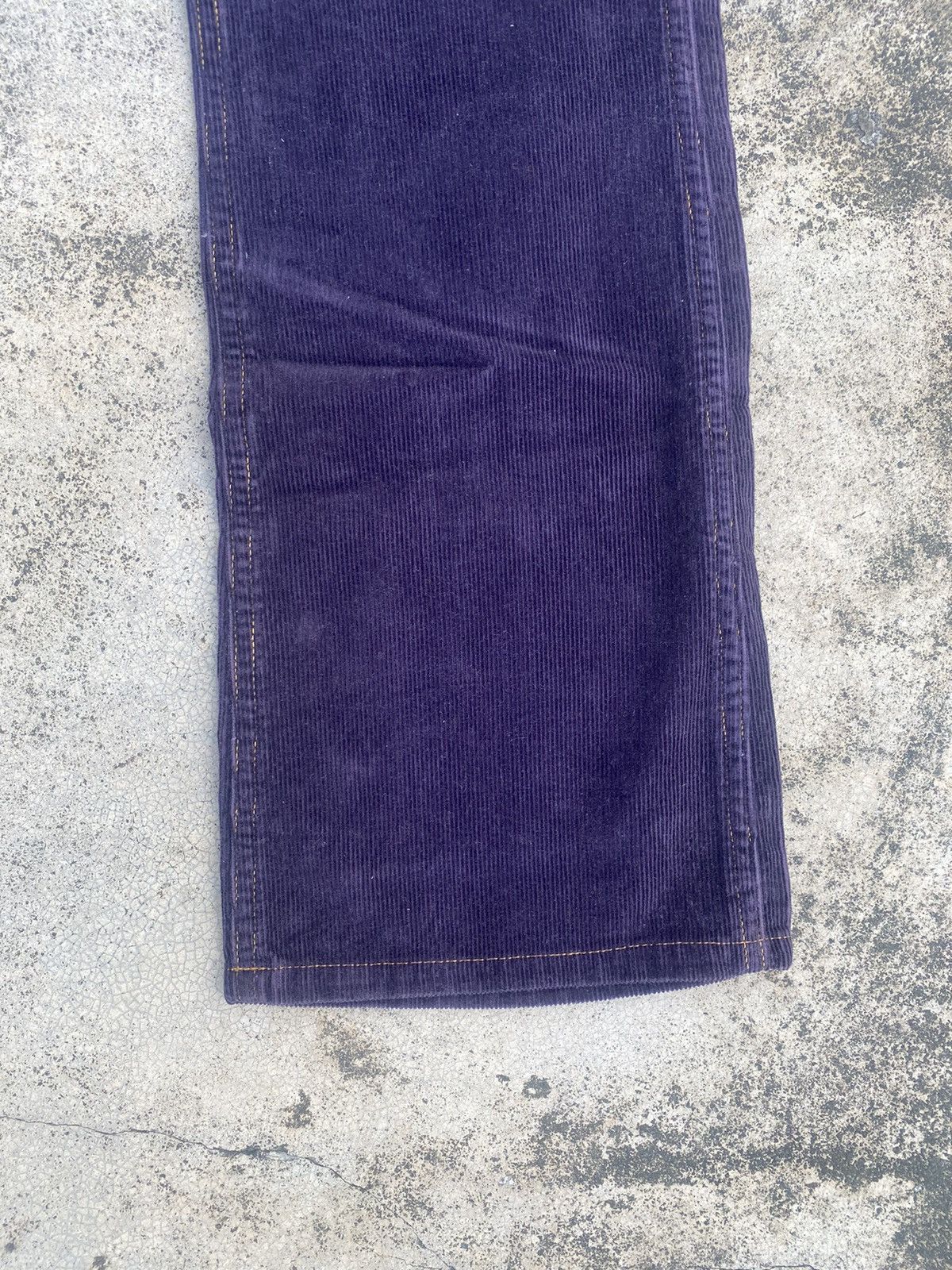 Designer × Hysteric Glamour × Japanese Brand Flare Hysteric Glamour Corduroy Low Rise Bush Pants Size US 27 - 14 Thumbnail