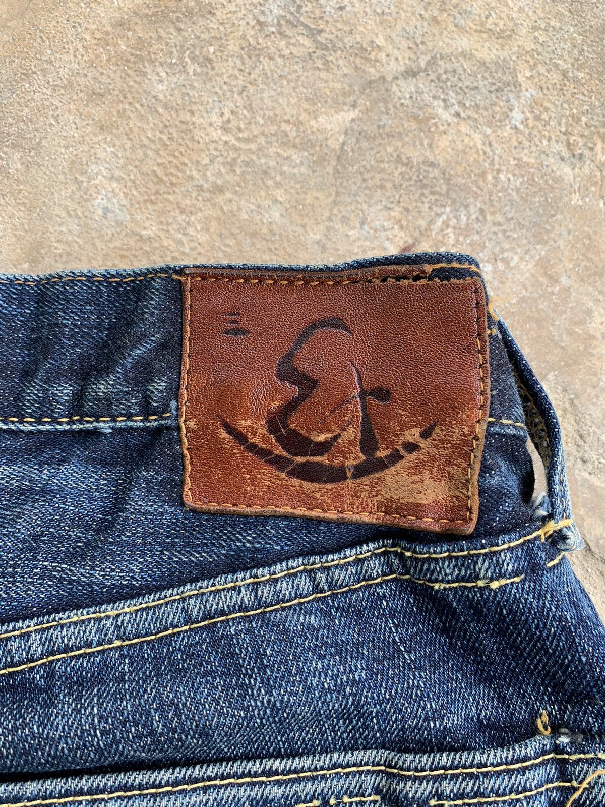 Vintage Eternal Selvedge Button Fly Distressed Denim