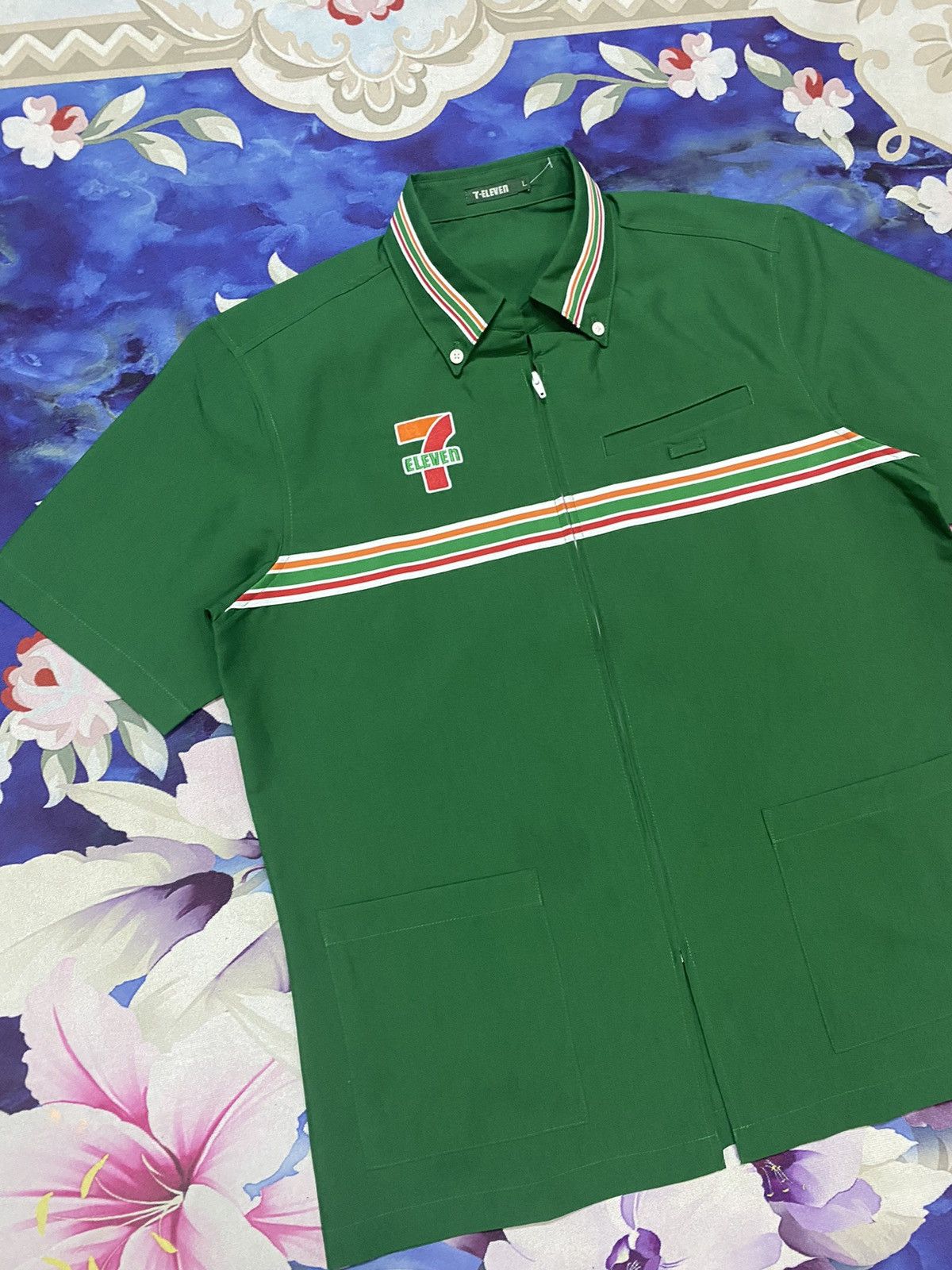 Vintage Vintage 7 ELEVEN Japan Uniform Size US L / EU 52-54 / 3 - 3 Thumbnail