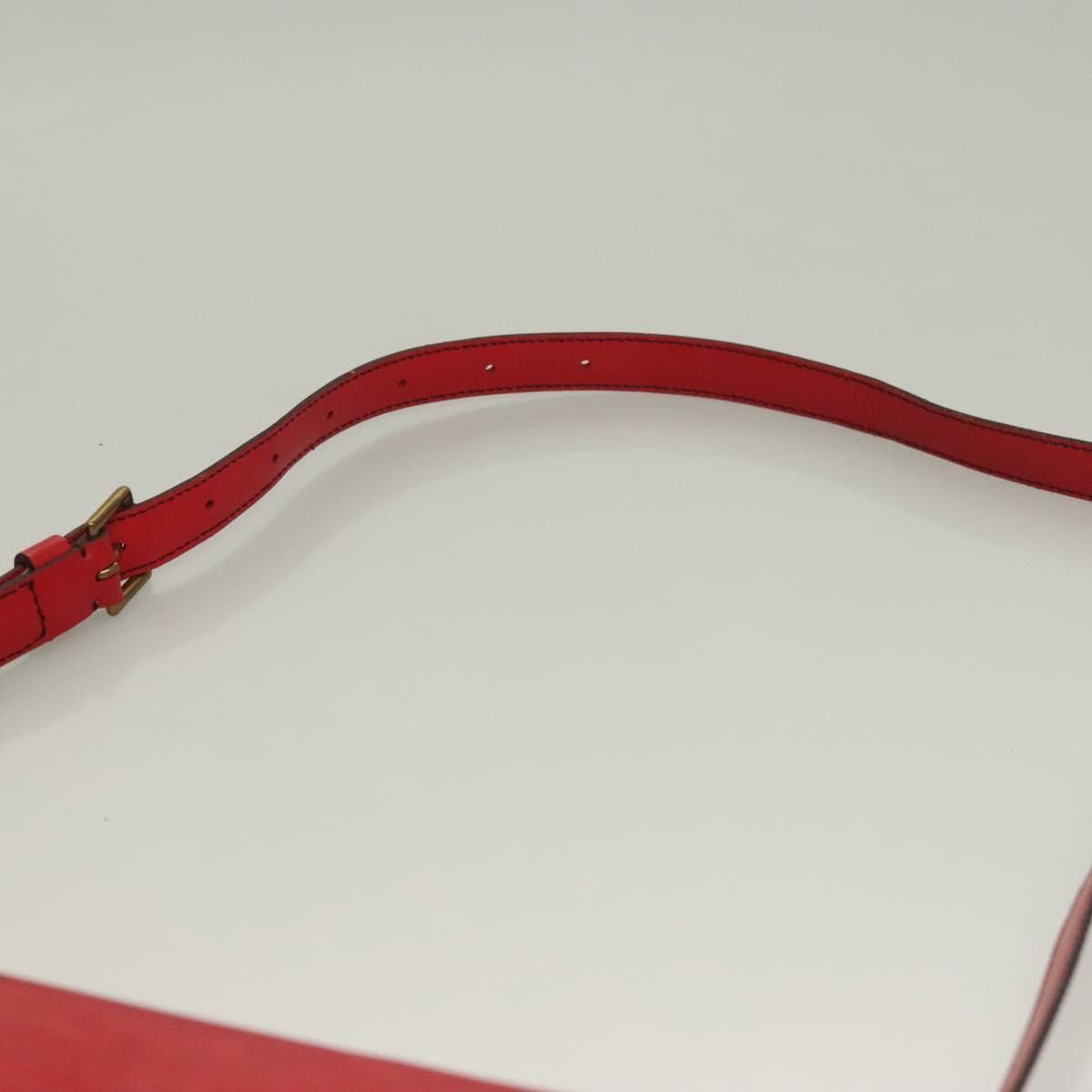Louis Vuitton LOUIS VUITTON Epi Saint Cloud GM Shoulder Bag Red M52197 Size ONE SIZE - 8 Thumbnail