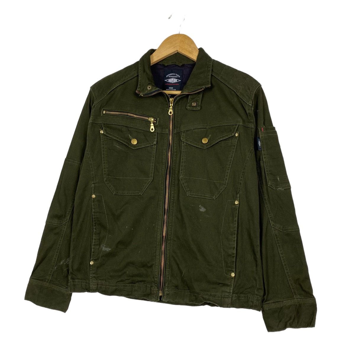 Japanese Brand GERIDE Engineered For Work Multipocket Jacket Size US S / EU 44-46 / 1 - 2 Thumbnail