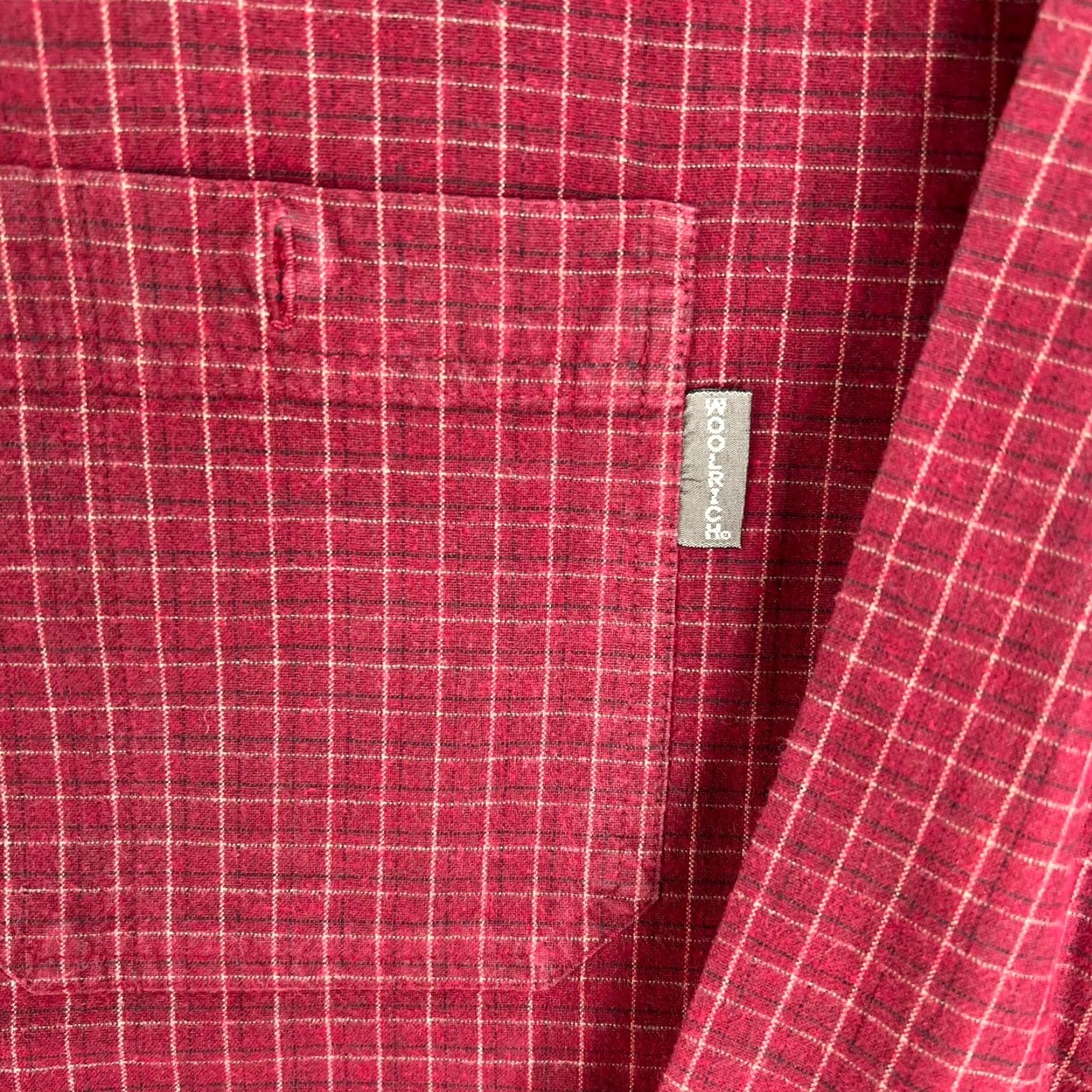 Vintage Woolrich Red Plaid Button-Up Shirt Mens XL Long Sleeve Casual Outdoor Size US XL / EU 56 / 4 - 2 Thumbnail