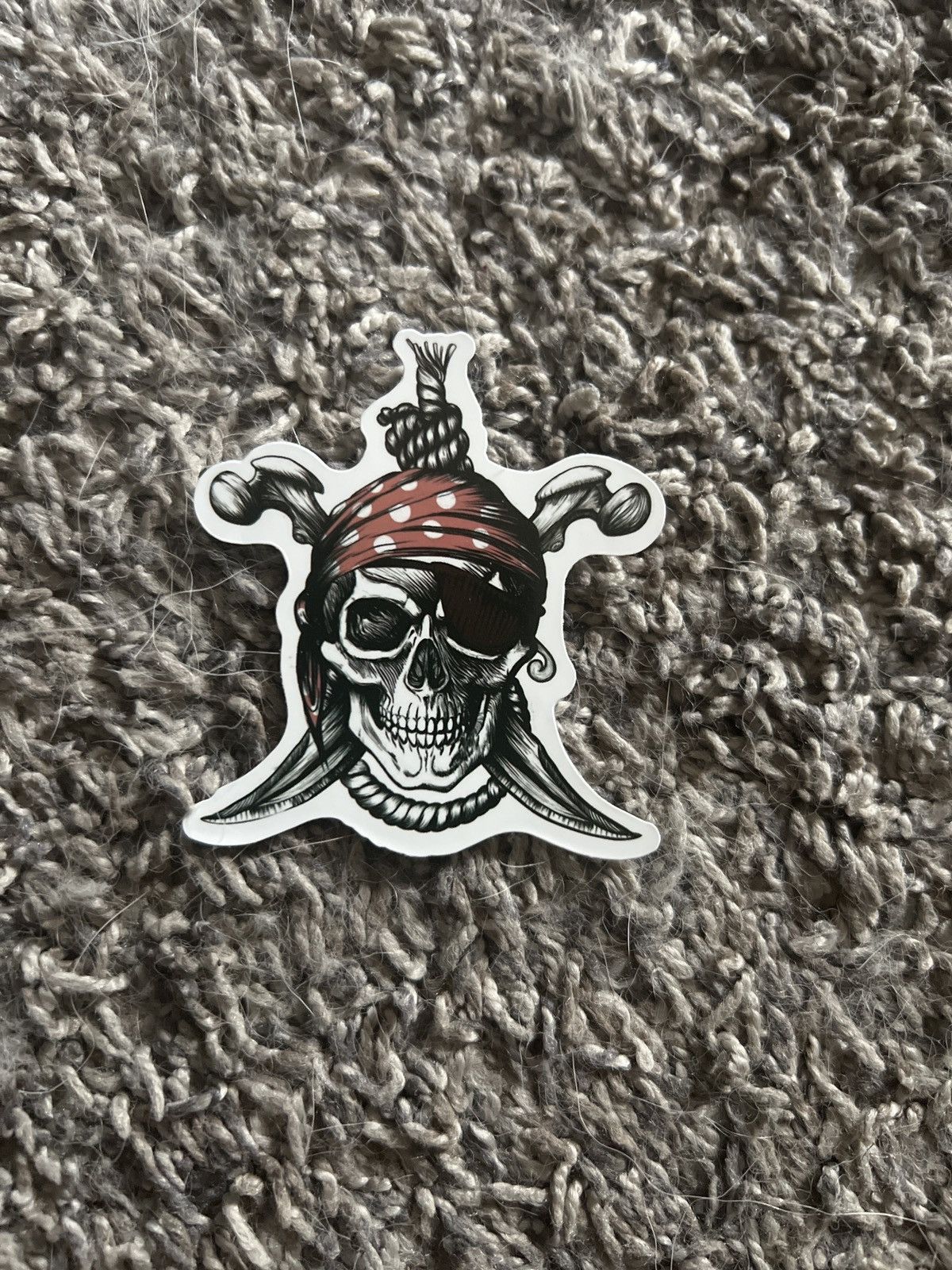 Hypebeast Pirate Skull With Noose Sticker Size ONE SIZE - 1 Thumbnail