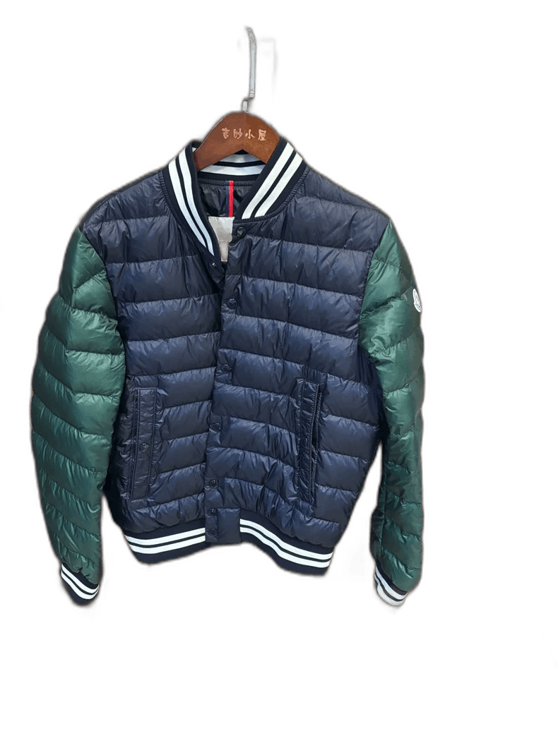 Moncler Moncler Padded Jacket with Green Sleeves Size US M / EU 48-50 / 2 - 1 Thumbnail