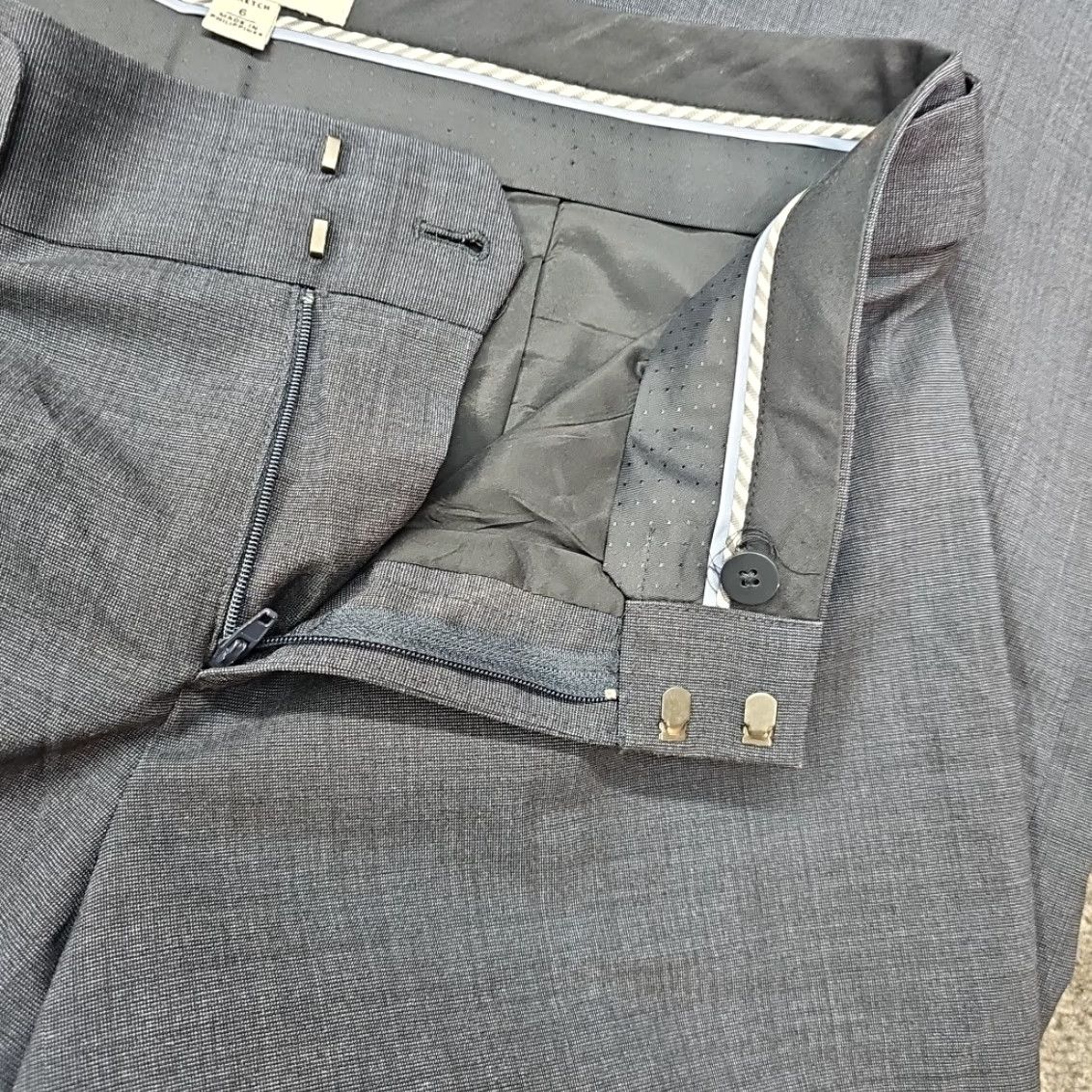 Banana Republic Banana Republic Pants Women 6 Jackson Fit Blue Dress Pants Stretch Fit Regular Straight 31in Inseam Cardio? Size 28" / US 6 / IT 42 - 5 Thumbnail