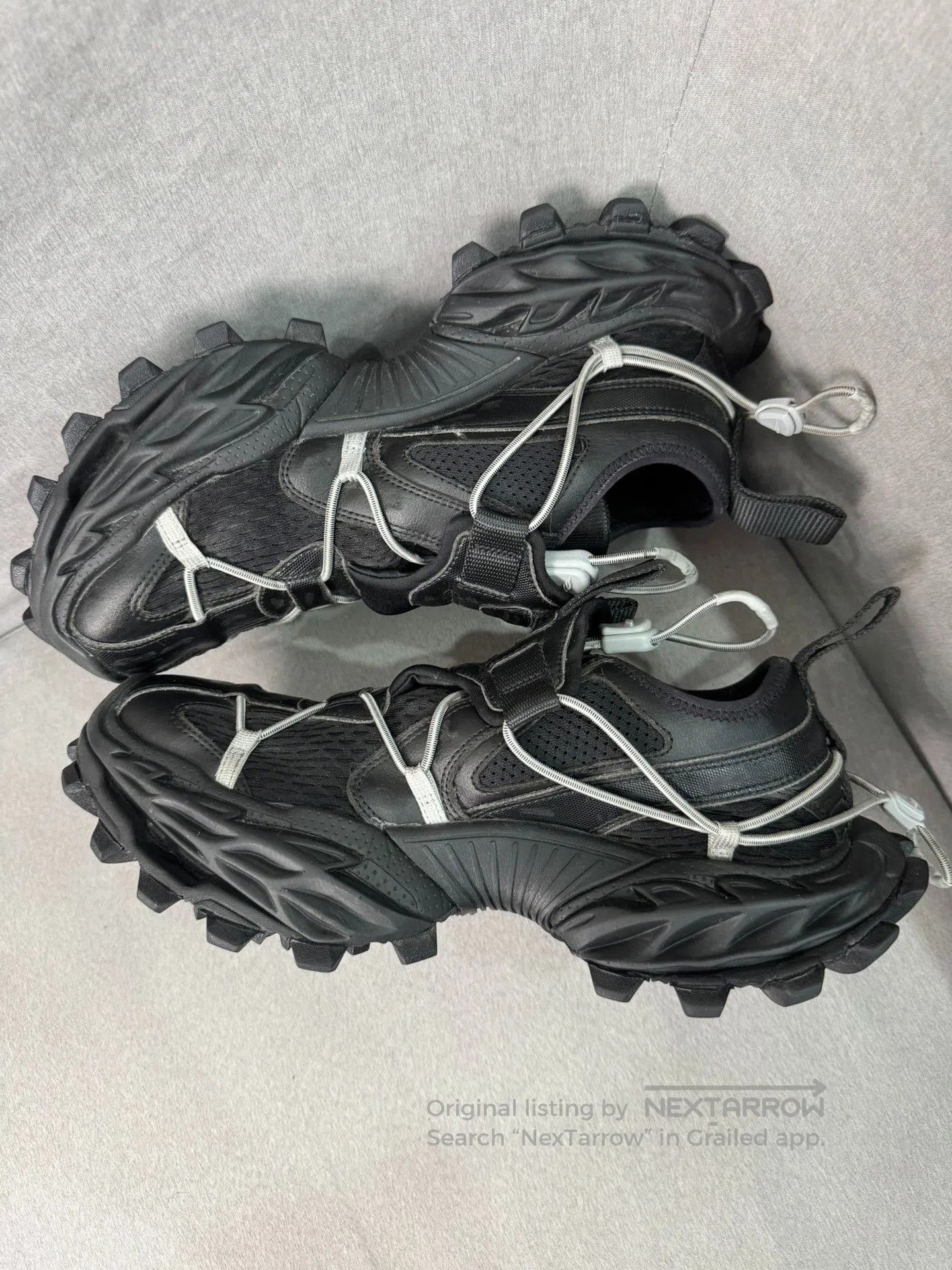 Balenciaga Balenciaga Hike Black Sneakers Size 42. Size US 9 / EU 42 - 4 Thumbnail