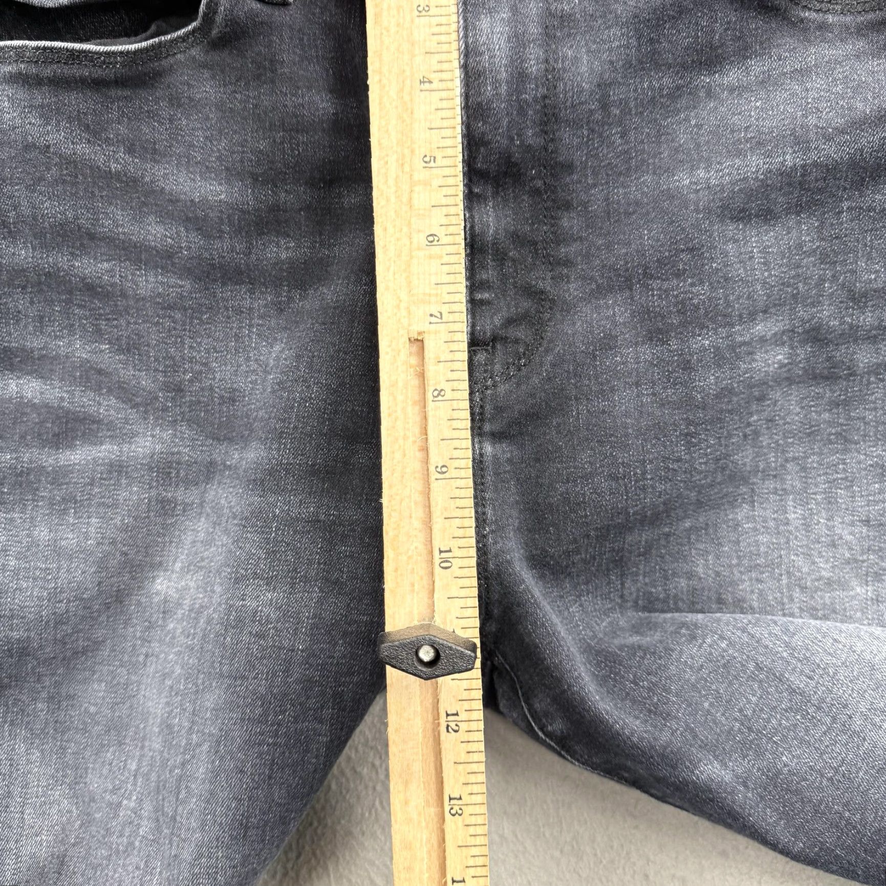 Hudson Hudson Womens Jeans 32 Gray Barbara Super Skinny Stretch Ankle Denim Size 24" / US 00 / IT 34 - 7 Thumbnail