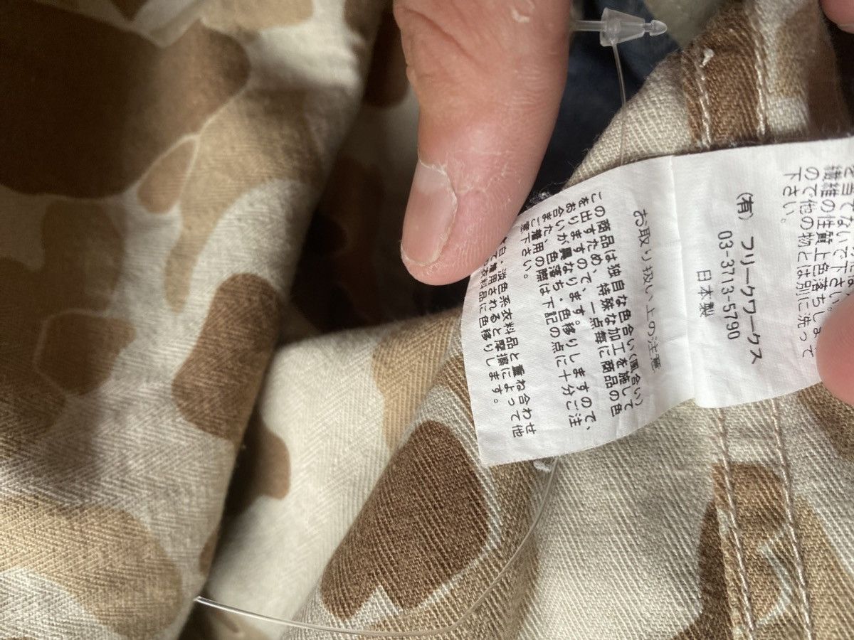 FDMTL FDMTL Denim Mix Camo Shirt Size US XL / EU 56 / 4 - 5 Thumbnail