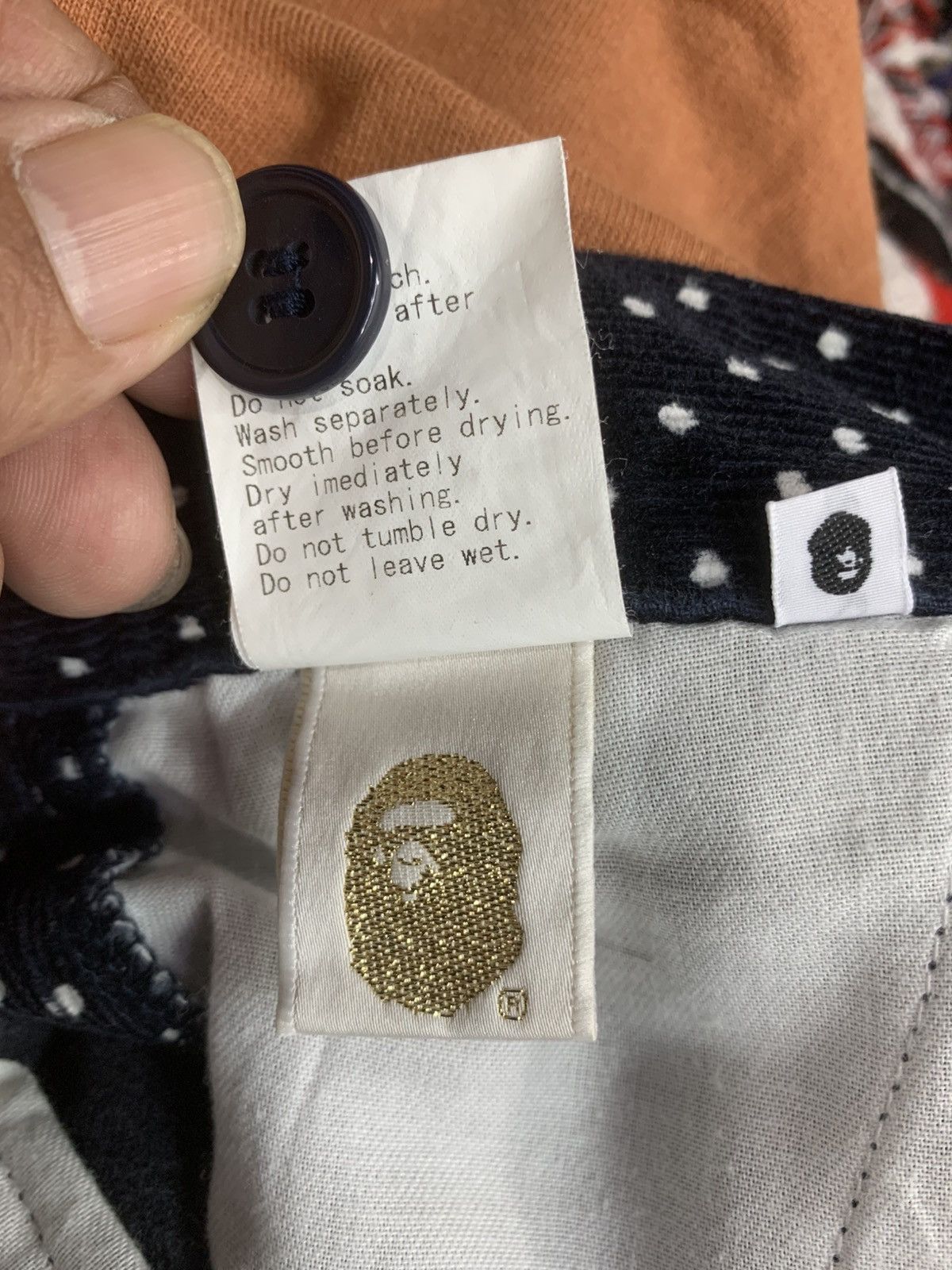 Bape Bape Corduroy Short Pants Size US 35 - 11 Thumbnail