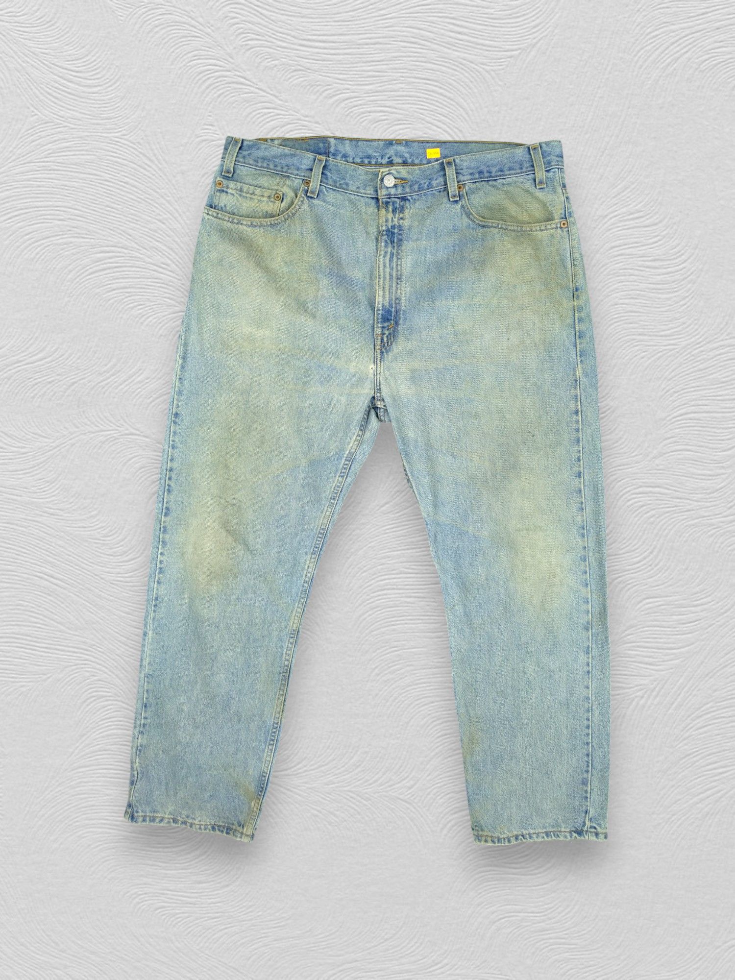 Levi's Vintage Levi's 505 Regular Fit Light Wash Denim 39x30 JN550 Size US 39 - 1 Thumbnail