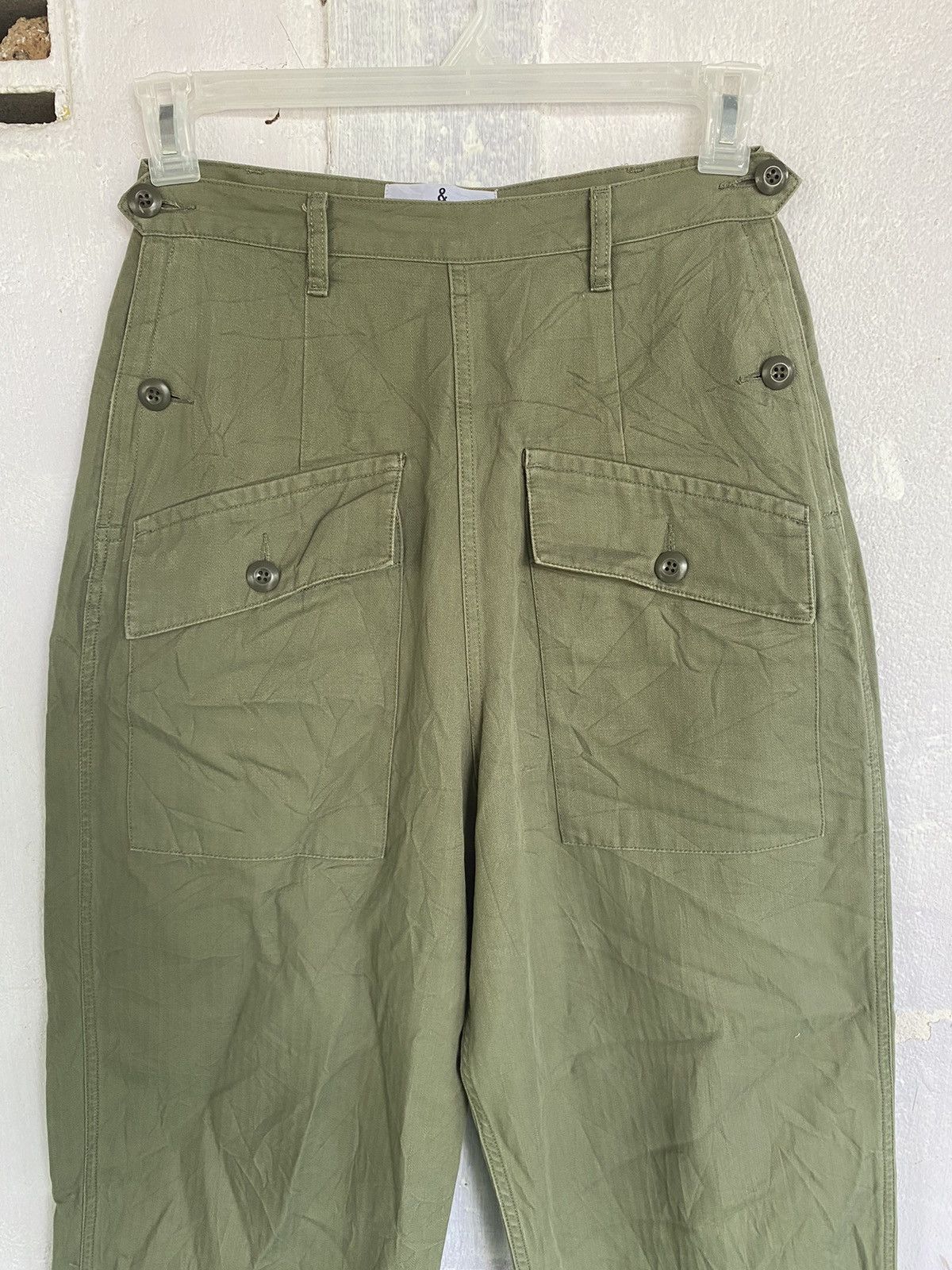 Japanese Brand & RC Military Style Pockets Utilities Women’s Army Pant Size 28" / US 6 / IT 42 - 3 Thumbnail