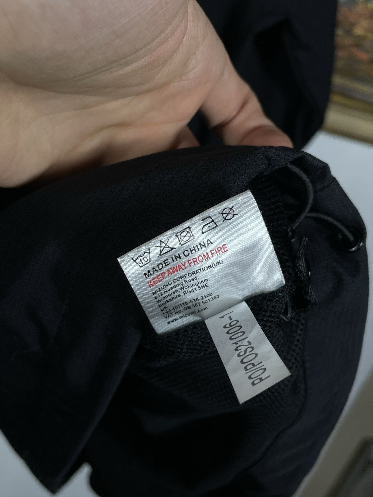 Japanese Brand × Mizuno Mizuno Light Black Jacket Windbreaker Japanese Sportswear Size US XL / EU 56 / 4 - 10 Thumbnail