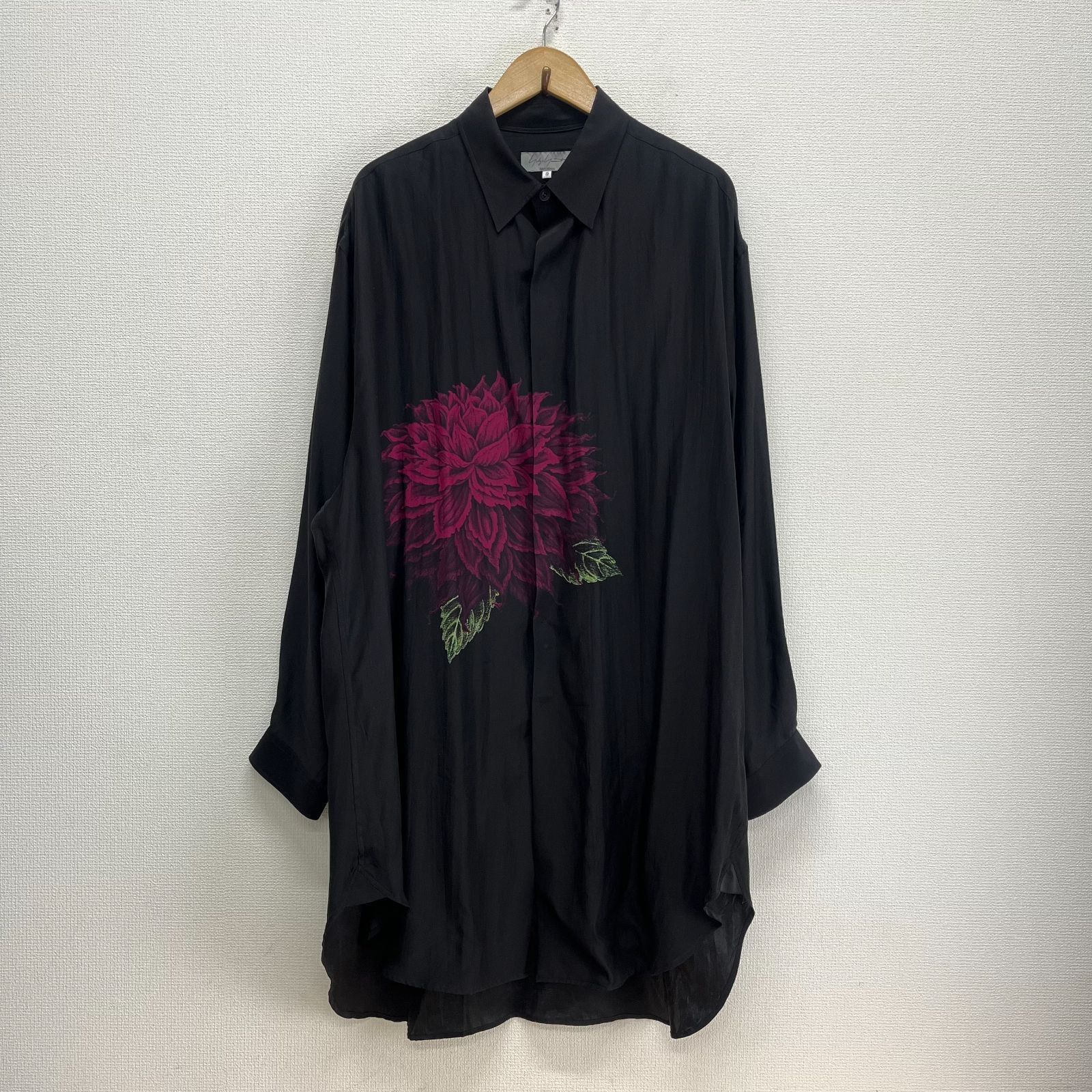 Yohji Yamamoto POUR HOMME 2ss Daliah printed silk shirts HG-B76-434 Size US L / EU 52-54 / 3 - 1 Thumbnail