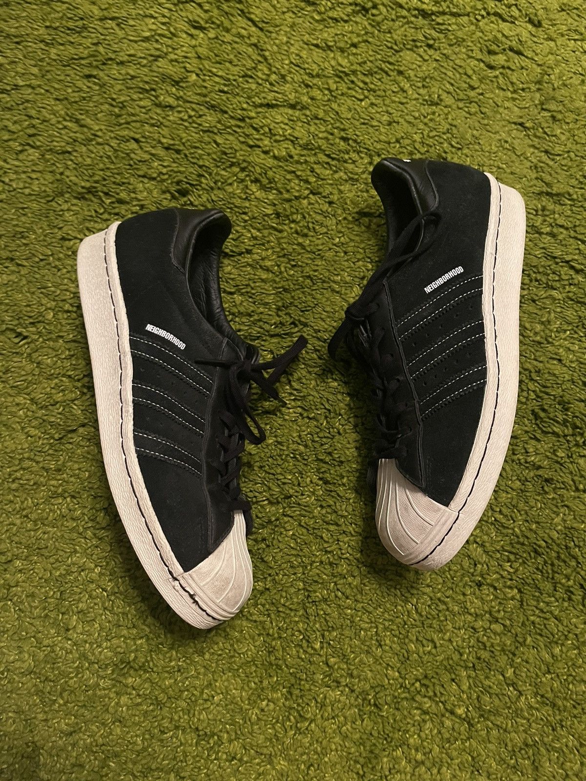 Adidas × Japanese Brand × Neighborhood Adidas x Neighborhood superstar sneakers Size US 7.5 / EU 40-41 - 4 Thumbnail