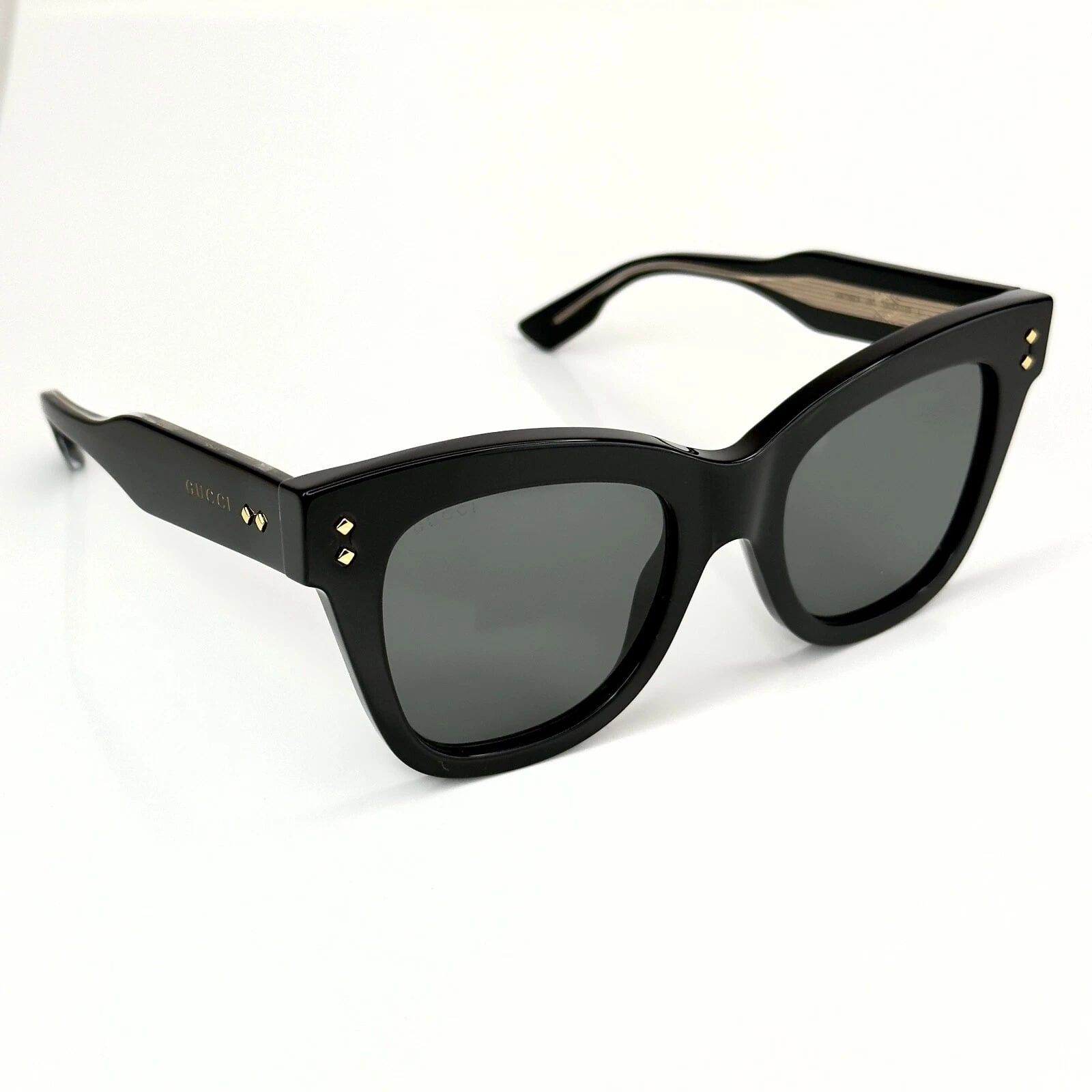 Gucci GUCCI Gg1082S 1082 Black Butterfly Fashion Sunglasses 001 Size ONE SIZE - 5 Thumbnail
