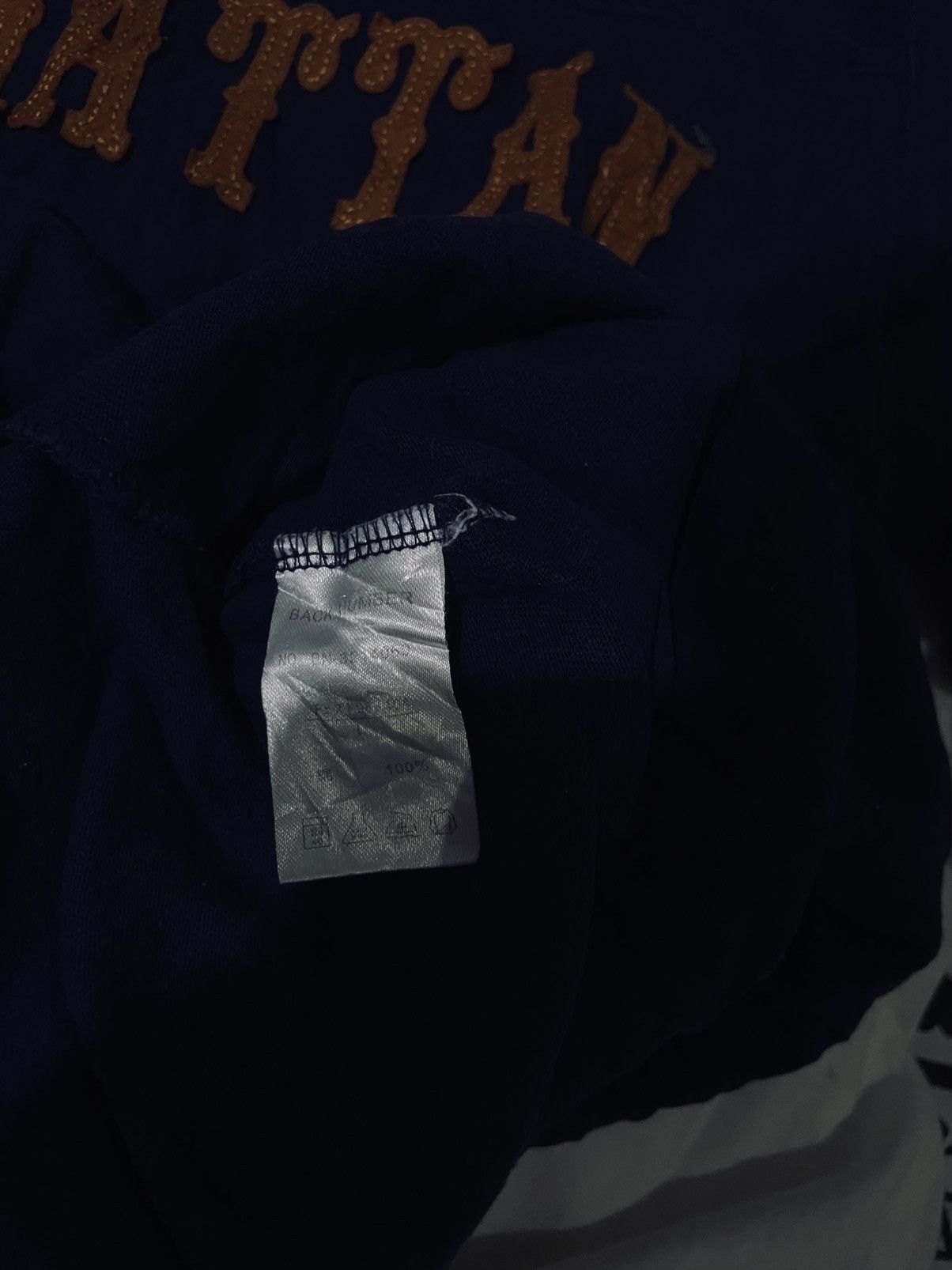 Vintage Vintage Back Number 3 Quater Sleeve- Manhattan Size US L / EU 52-54 / 3 - 6 Thumbnail