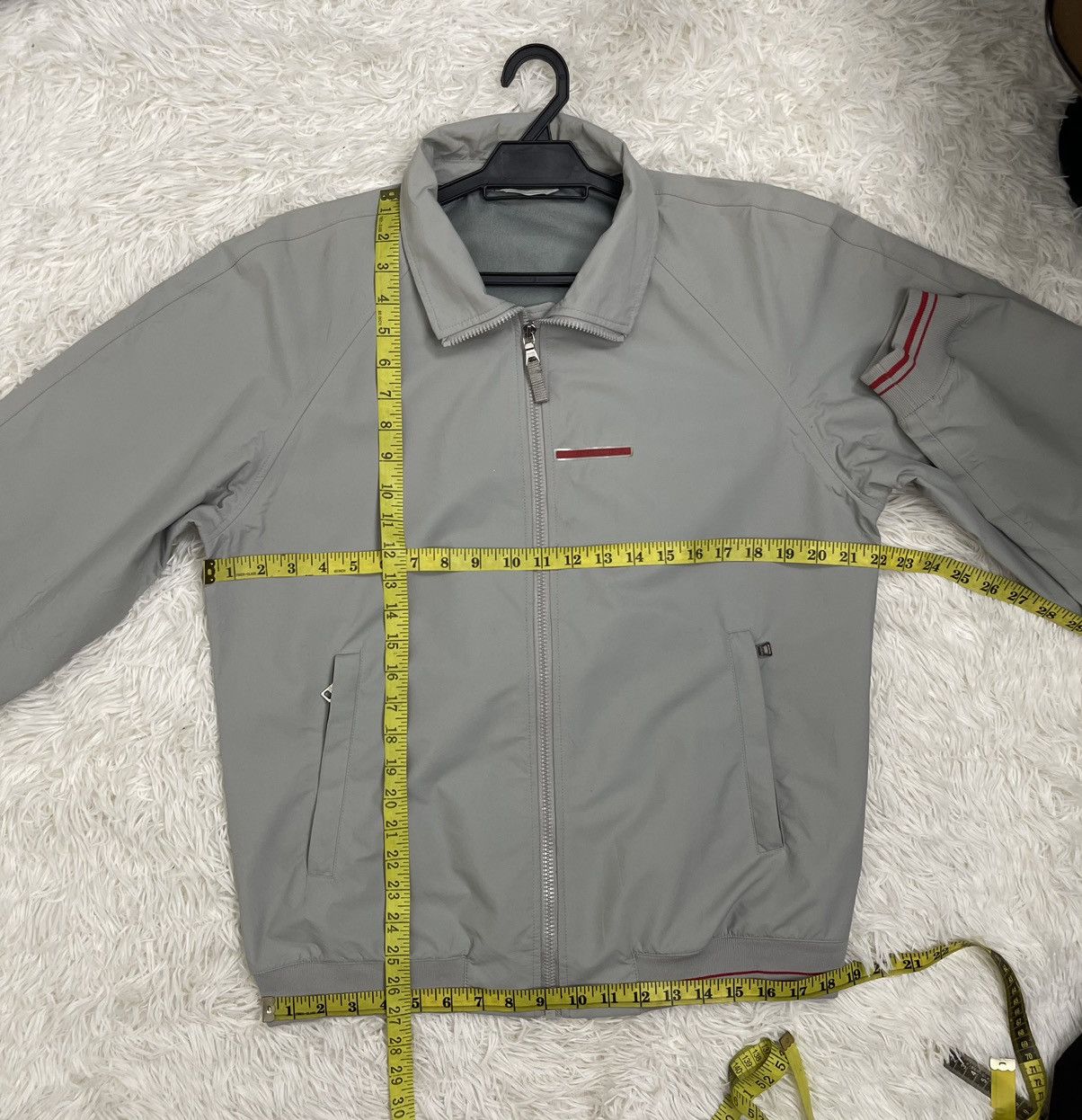 Prada Prada Nylon Shell Gore-Tex Windstopper Jacket 2009 Grey Size US M / EU 48-50 / 2 - 24 Thumbnail