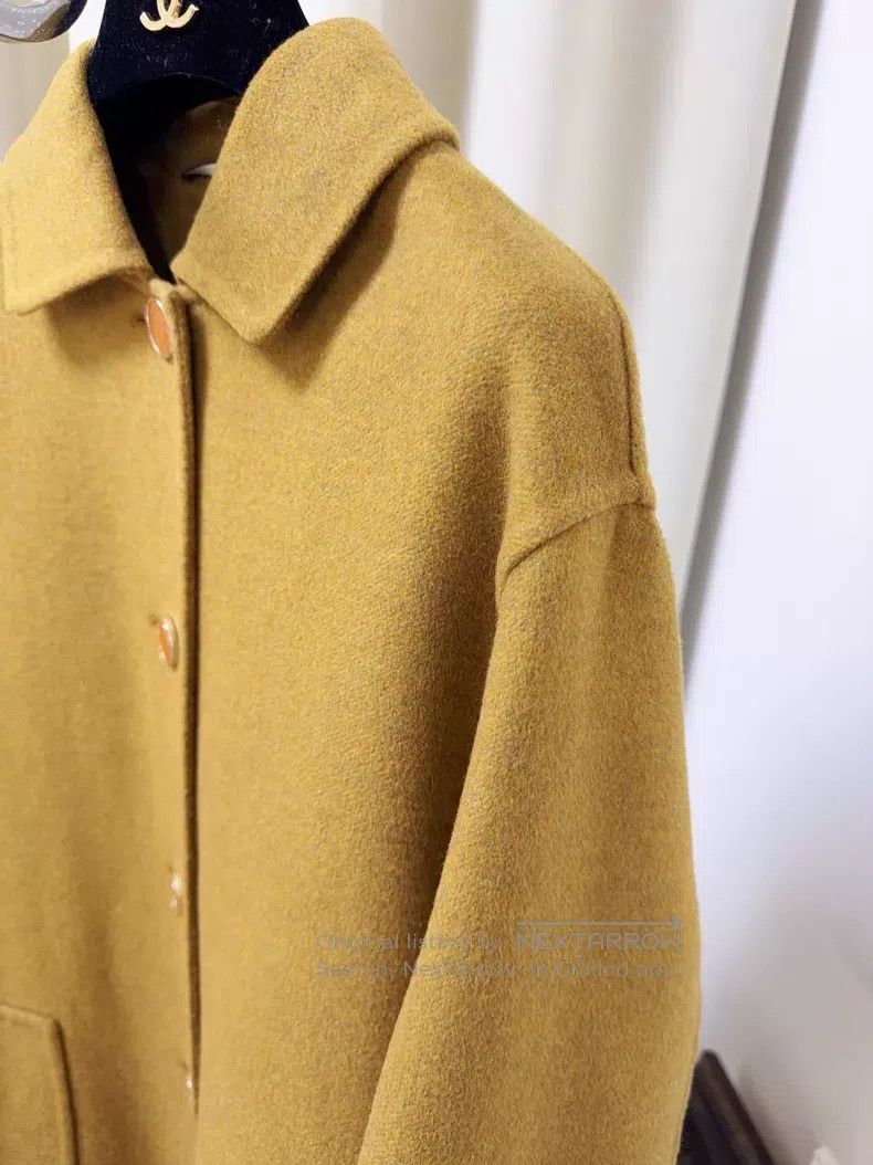 Hermes Hermes Maple leaf long cashmere coat Size XXS / US 00 / IT 34 - 4 Thumbnail