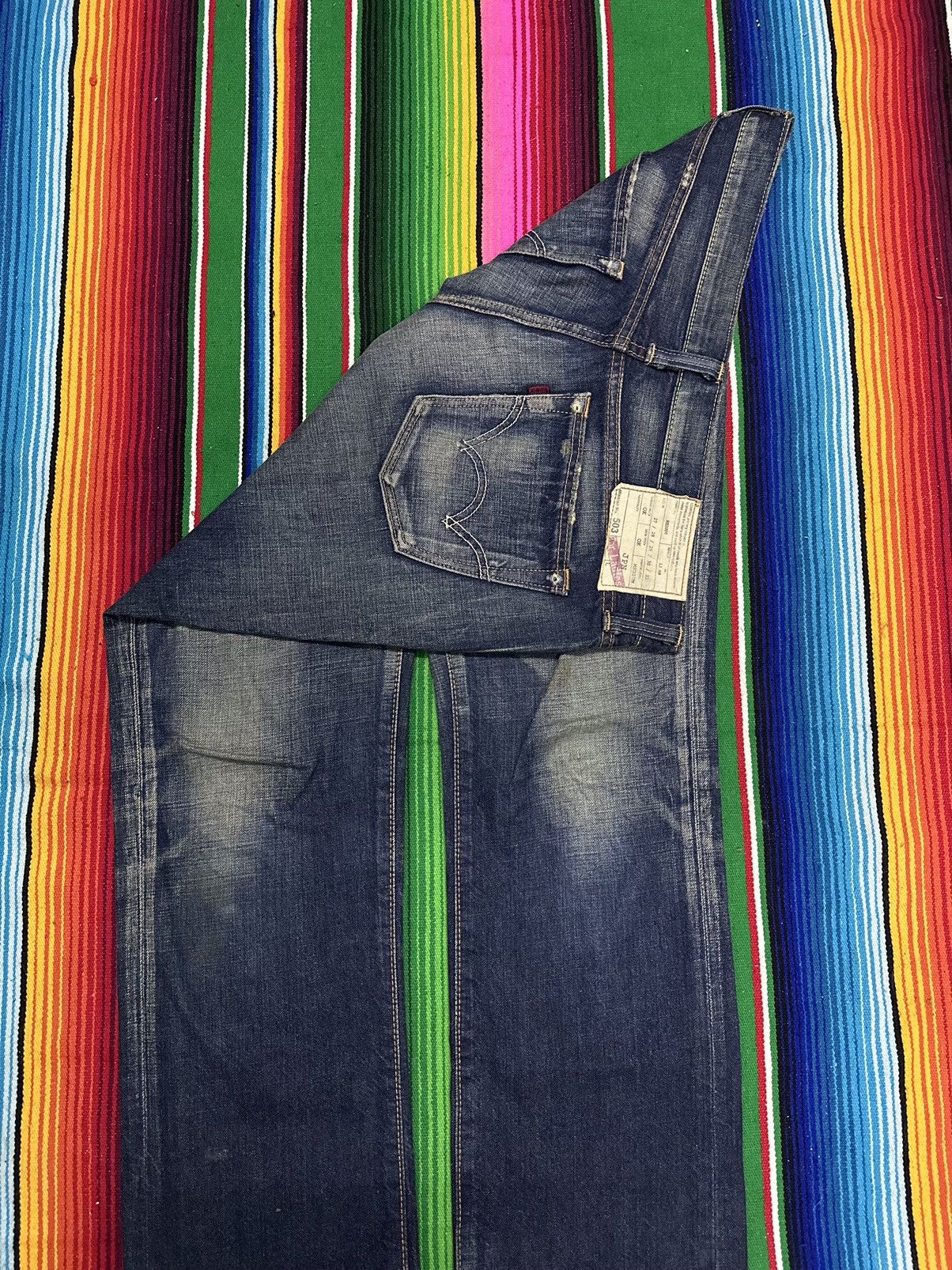 If Six Was Nine 💥Edwin💥Japanese Brand Crazy Design Edwin Lot 503💥 Size US 34 / EU 50 - 5 Thumbnail