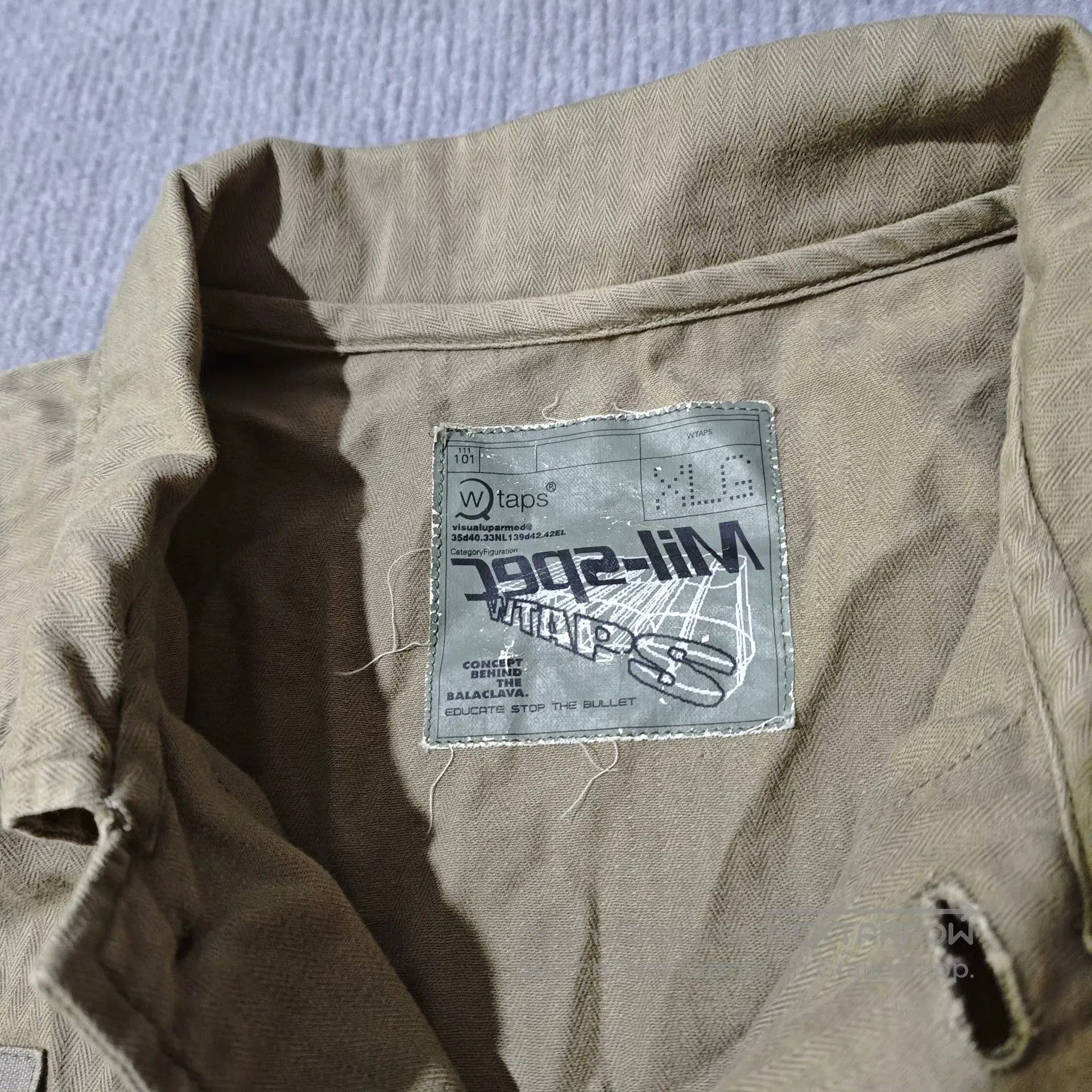 Wtaps Wtaps 00ss Bone Print Utility Short. Size US XL / EU 56 / 4 - 5 Thumbnail