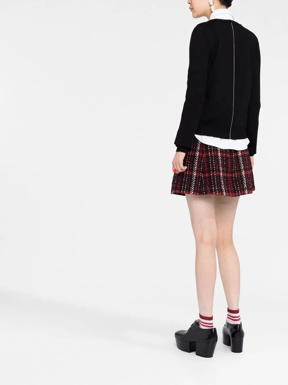 Marni o1y1125 Mini Skirt in Multicolor Size 28" / US 6 / IT 42 - 4 Thumbnail