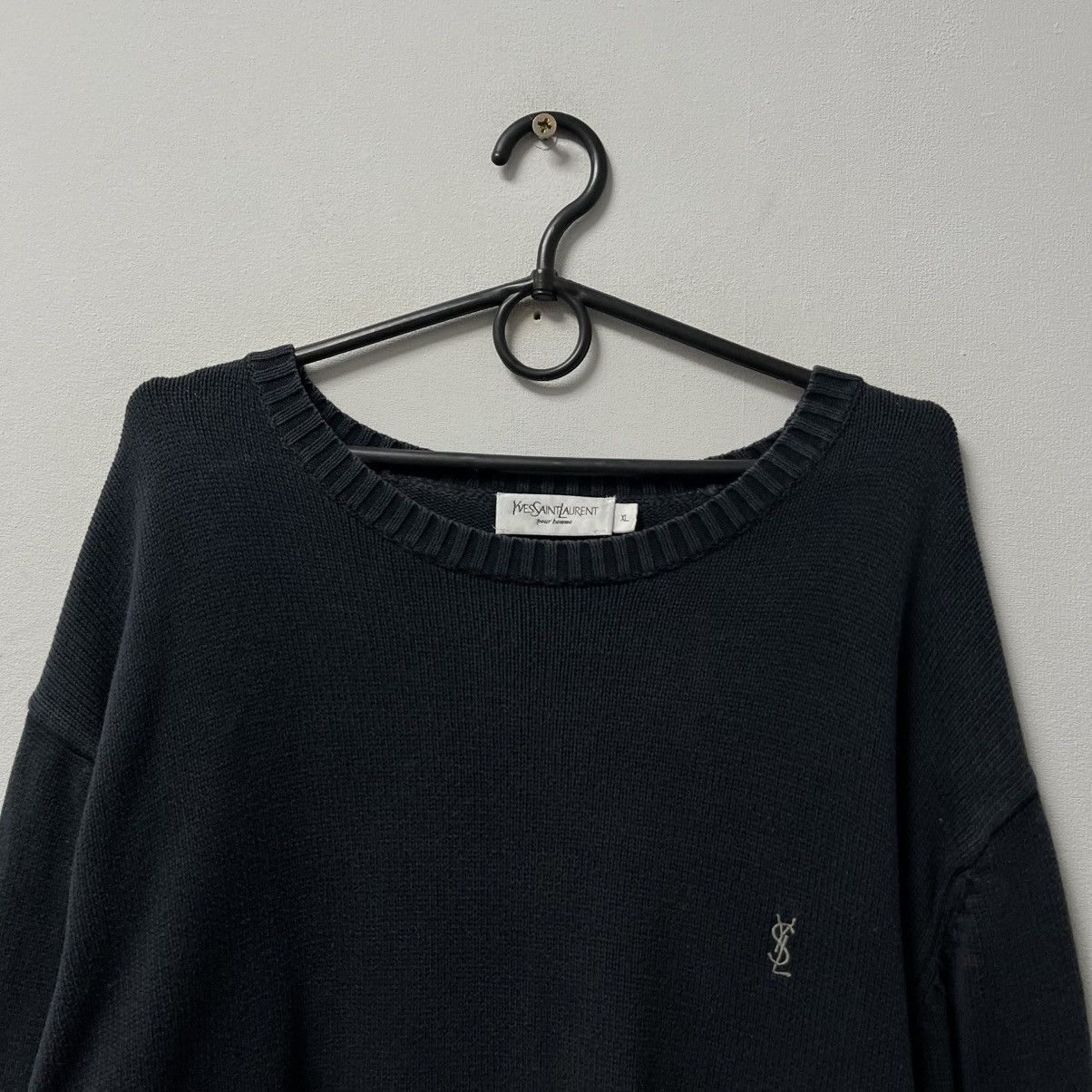 Yves Saint Laurent Vintage 90s YSL Yves Saint Lauren Knit Sweater Streetwear Size US XL / EU 56 / 4 - 5 Thumbnail