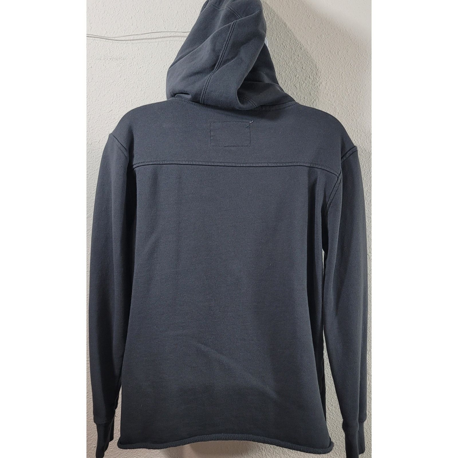 Other Modern Canvas Dark Gray Cropped Hoodie Sweatshirt Small Size S / US 4 / IT 40 - 8 Thumbnail