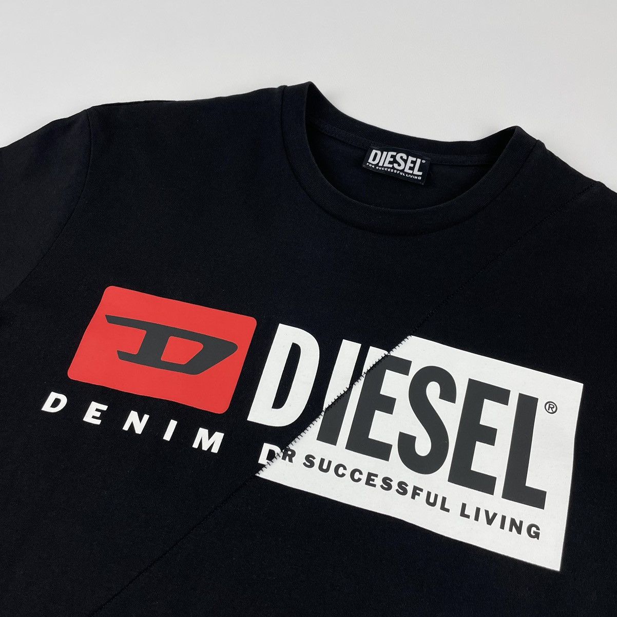 Diesel Diesel T-DIEGO-CUTY T-shirt Big logo Size US L / EU 52-54 / 3 - 5 Thumbnail
