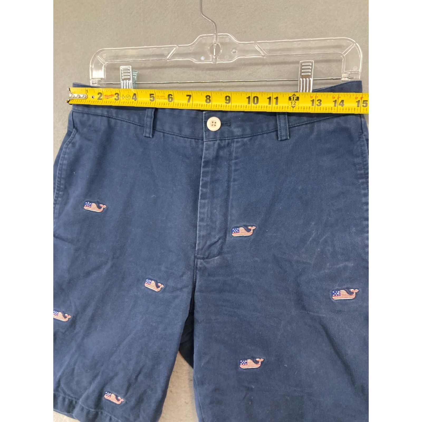 Vineyard Vines Vineyard Vines Mens 30 Breaker Club Shorts Navy Whale Stars Stripes Shirt? Size US 30 / EU 46 - 2 Thumbnail