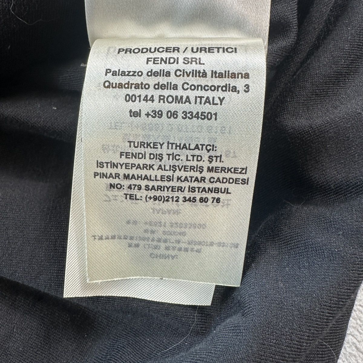 Fendi Fendi Track Jacket FF Logo Black Full Zip Made in Italy 48 Size US M / EU 48-50 / 2 - 7 Thumbnail