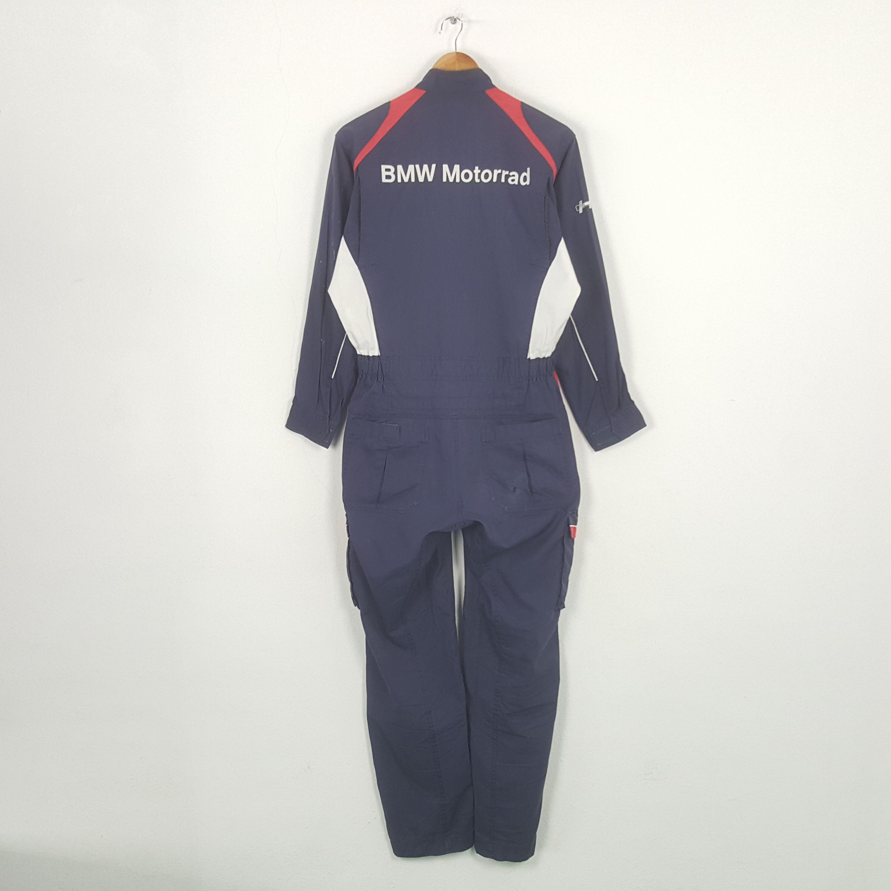 BMW Vintage BMW Motorrad Racing Workwear Coverall Jacket C298N28 Size US XS / EU 42 / 0 - 1 Thumbnail