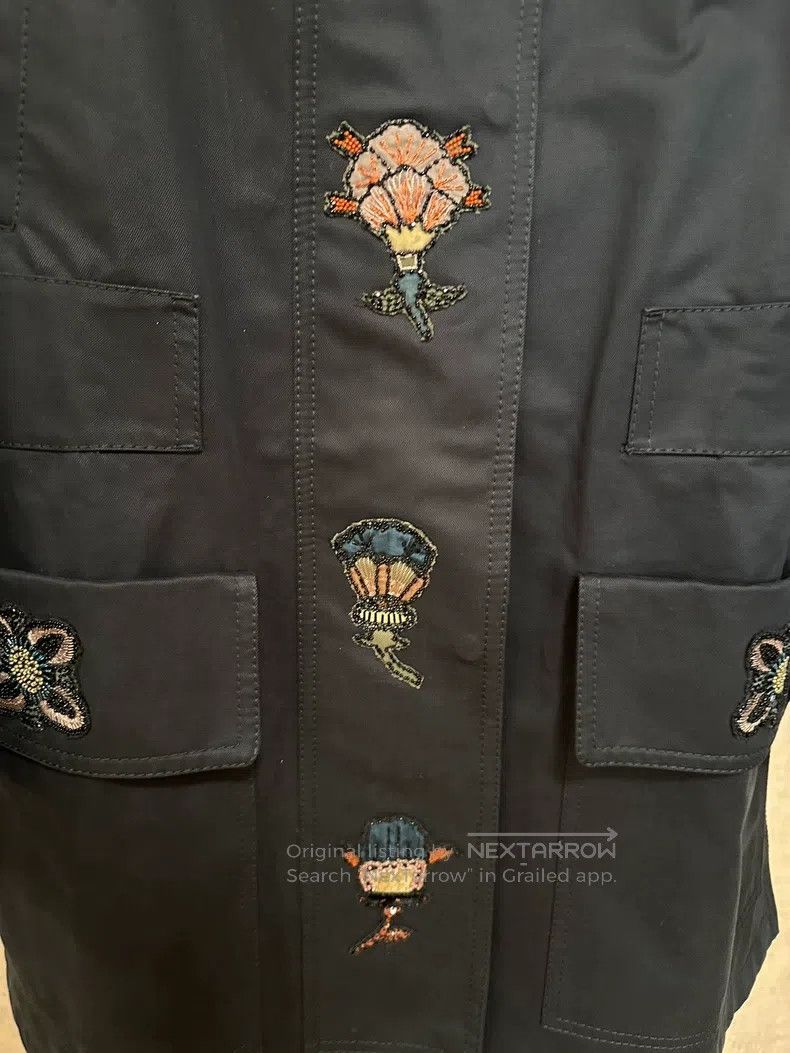 Valentino Valentino Embroidered padded jacket Size M / US 6-8 / IT 42-44 - 3 Thumbnail