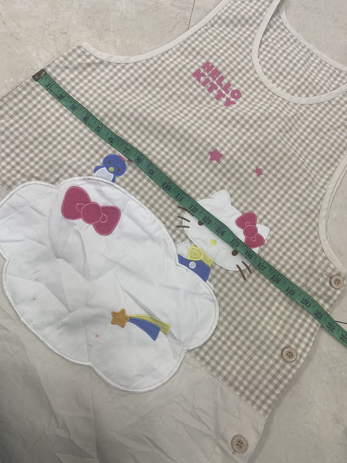 Cartoon Network 💥VINTAGE HELLO KITTY sanrio character APRON Size ONE SIZE - 2 Thumbnail