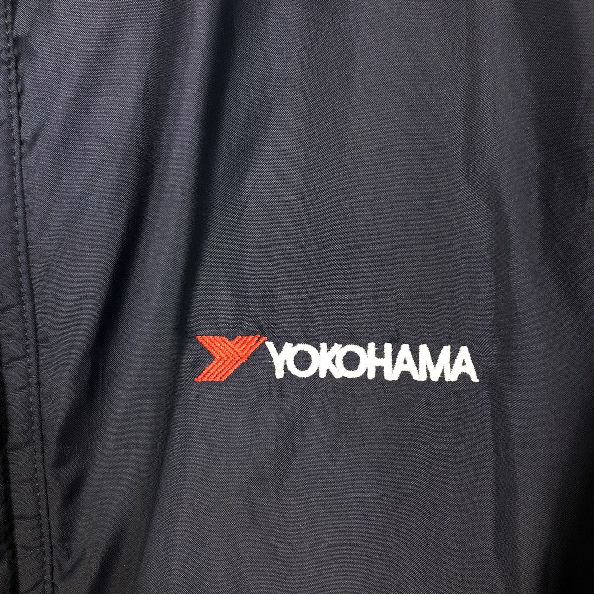 Japanese Brand 🔥90’s Racing Bomber Jacket Worker Yokohama Big Logo Size US M / EU 48-50 / 2 - 13 Thumbnail