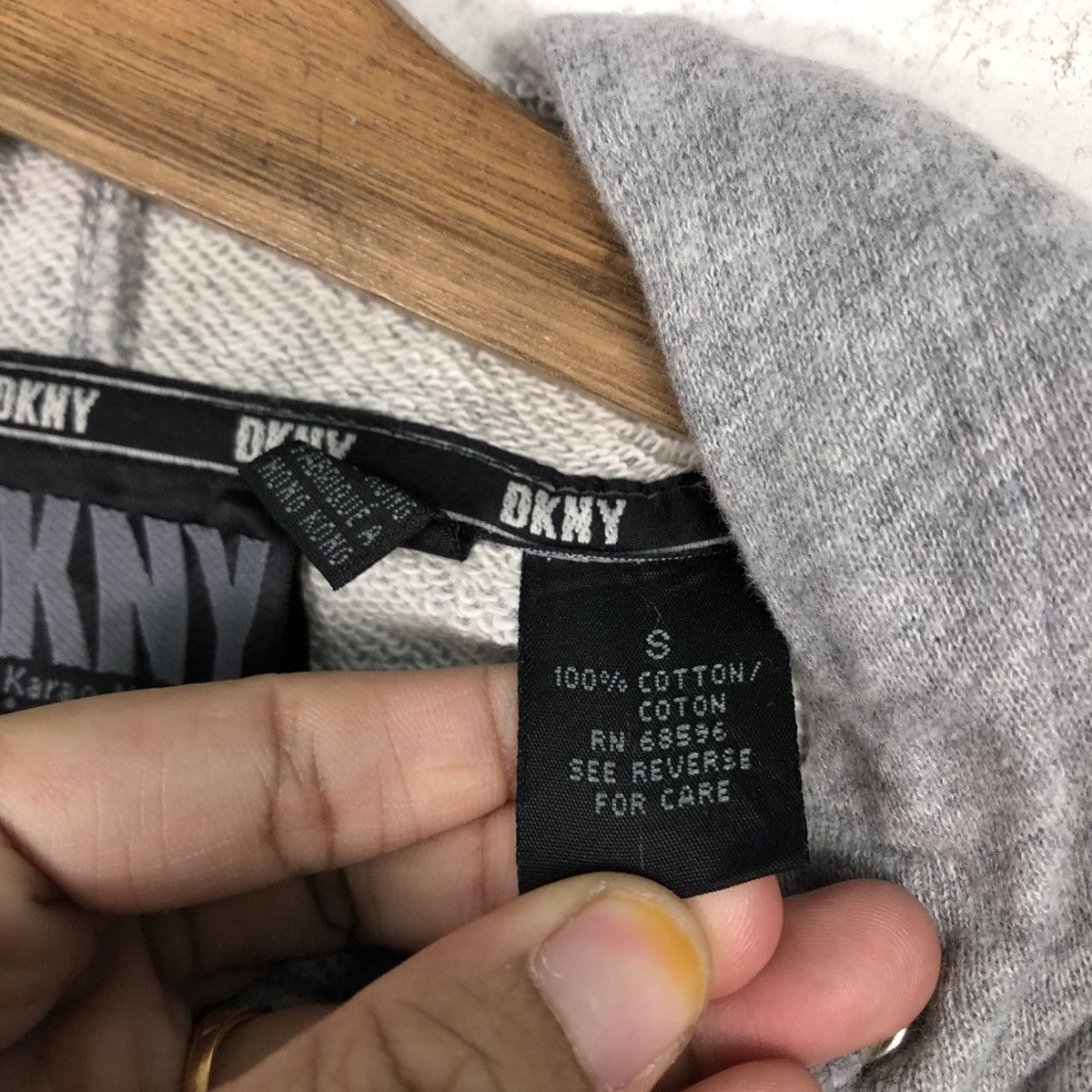 DKNY 📌Hoodie Pull Over DKNY Small Pony Size US S / EU 44-46 / 1 - 19 Thumbnail