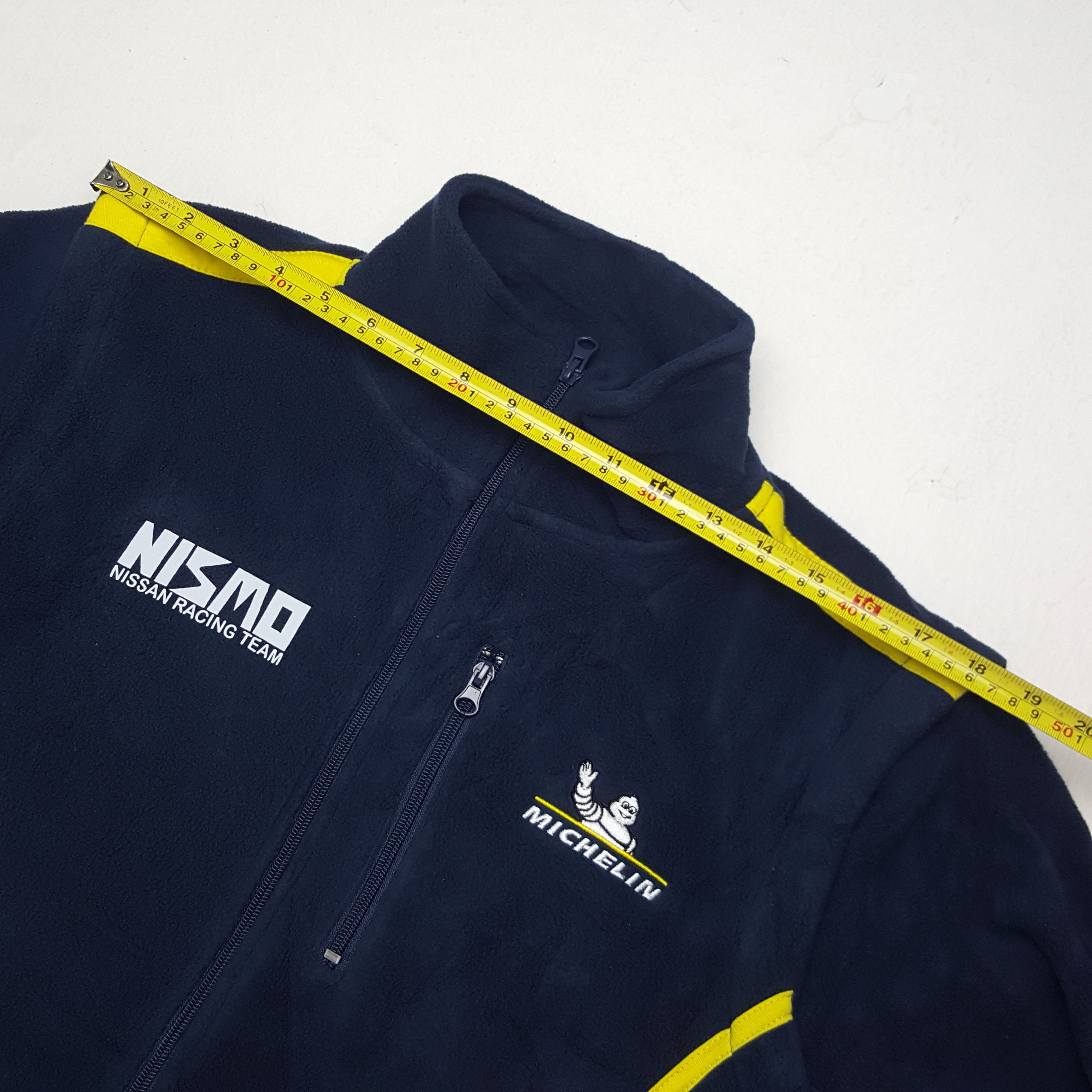 Japanese Brand × Vintage Vintage Michelin Nismo Nissan Racing Team Custom Art Jacket Size US L / EU 52-54 / 3 - 6 Thumbnail