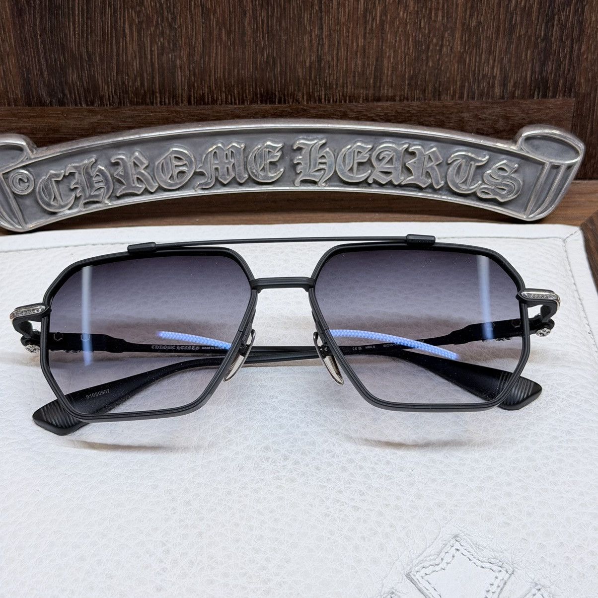 Chrome Hearts Chrome Hearts PHUNK 1/1 Sunglasses Size ONE SIZE - 1 Thumbnail