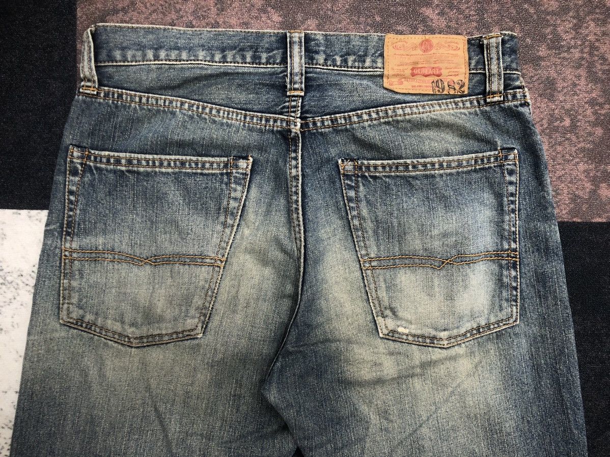 Hysteric Glamour Vintage GL Heart Mud Washed Distressed Jeans Size US 32 / EU 48 - 13 Thumbnail