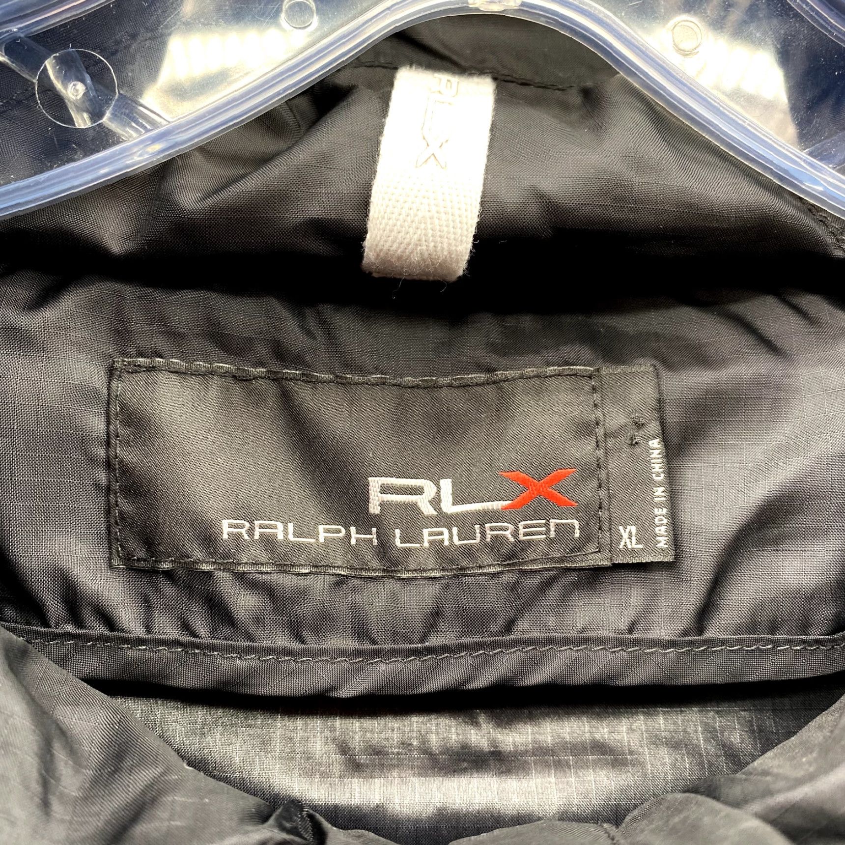 Ralph Lauren RLX Ralph Lauren Jacket Mens XL Black Windbreaker Hooded Lightweight Vented Pockets Size US XL / EU 56 / 4 - 4 Thumbnail