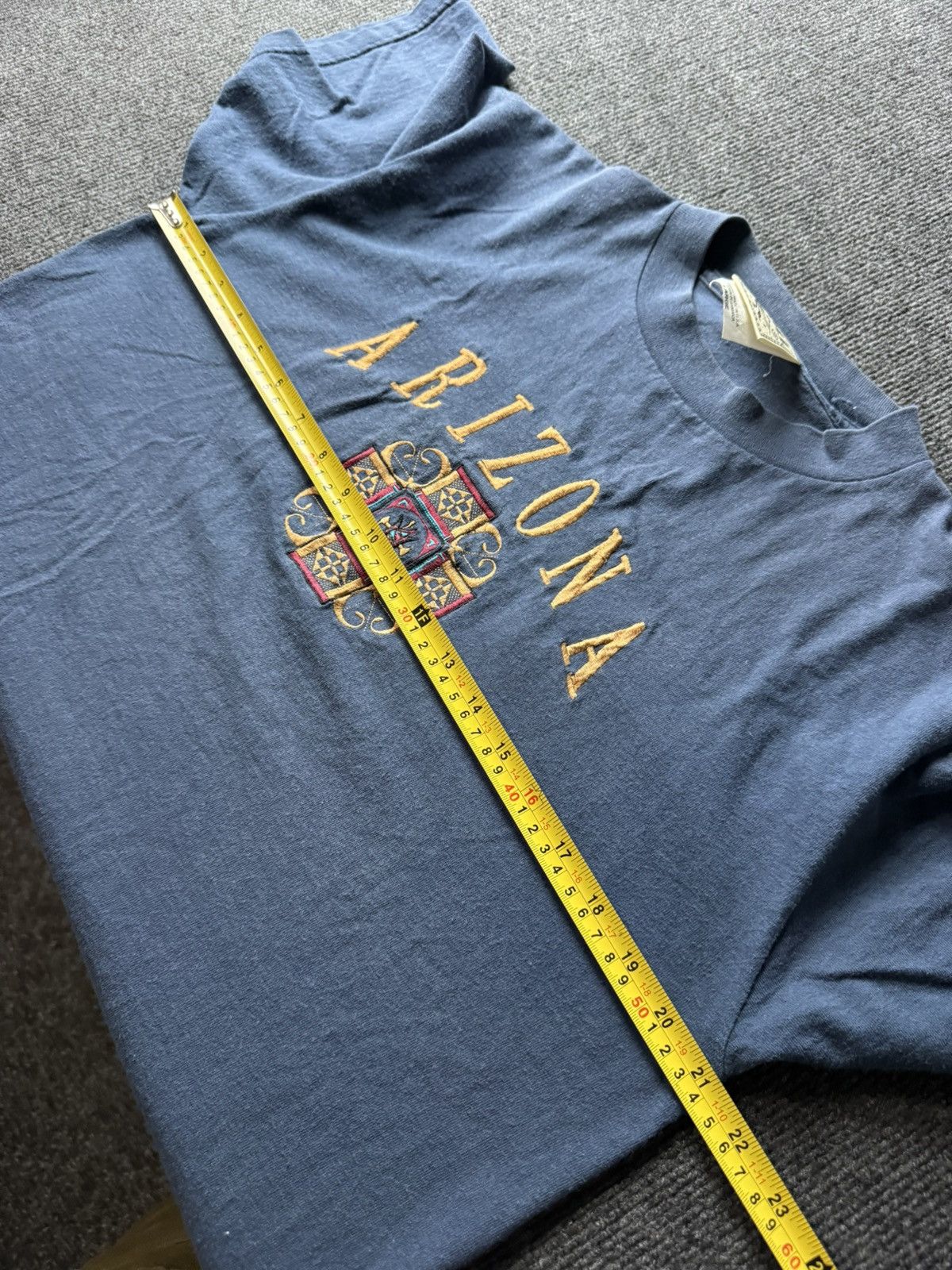 Vintage 90s Vintage Arizona Embroidered Graphic T-Shirt USA Made L Size US L / EU 52-54 / 3 - 13 Thumbnail
