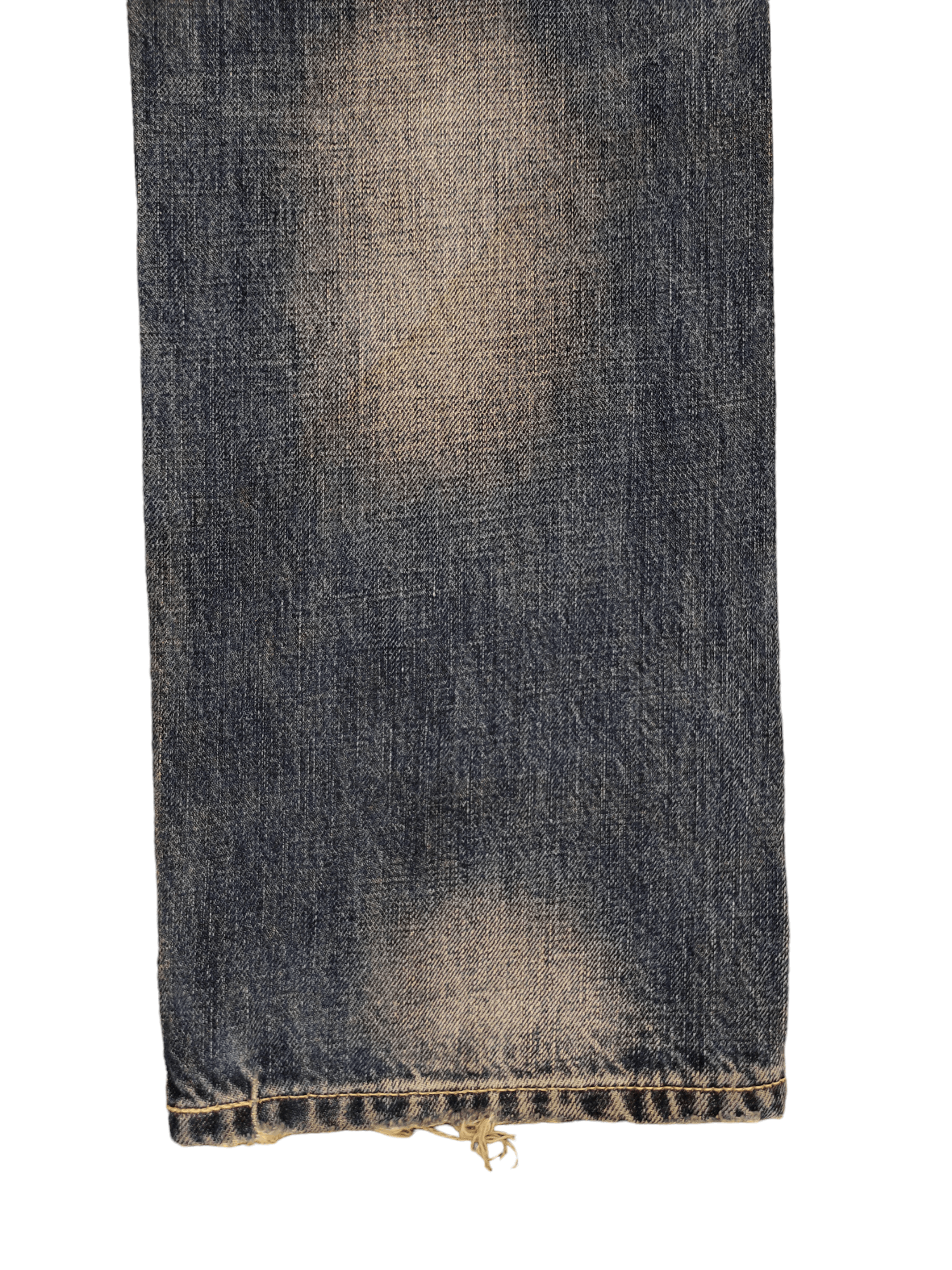 KOJIMA GENES Karakoto Kojima Distress Faded Jeans Undercover Style Y2k Size US 32 / EU 48 - 14 Thumbnail