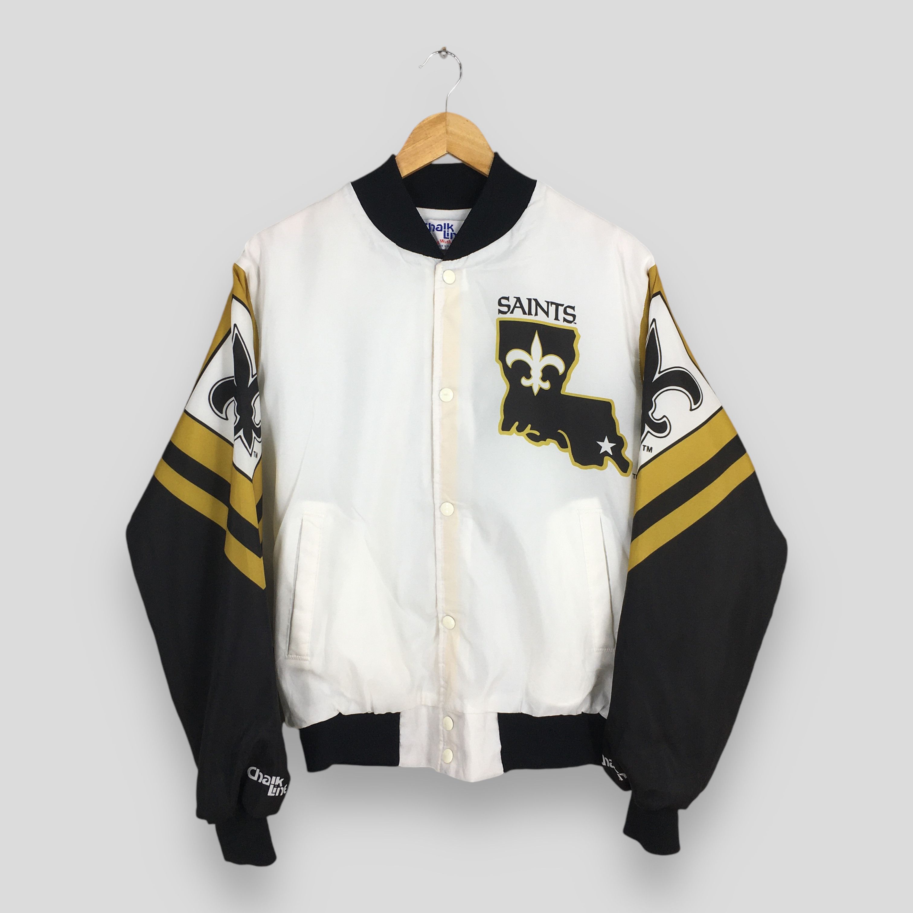 Chalk Line New Orleans Saints NFL Football Fanimation Jacket Medium Size US M / EU 48-50 / 2 - 3 Thumbnail