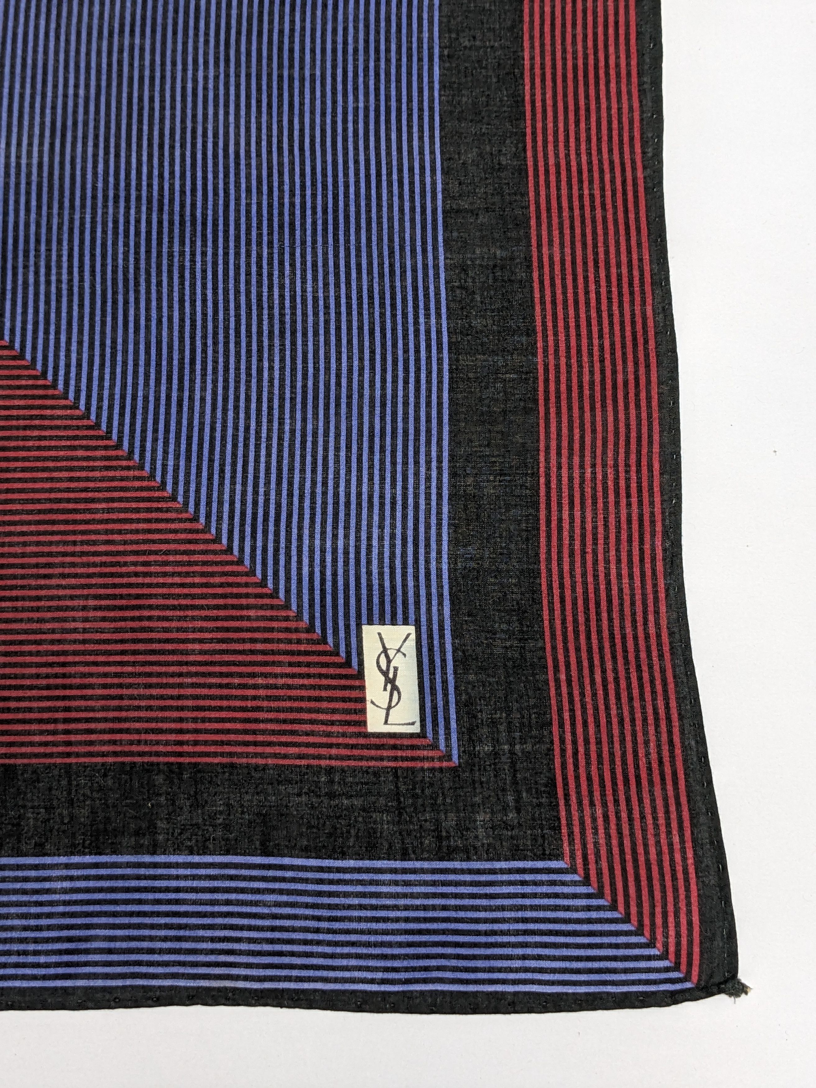 Yves Saint Laurent YVES SAINT LAURENT Handkerchief Scarf Pocket Square Size ONE SIZE - 2 Thumbnail