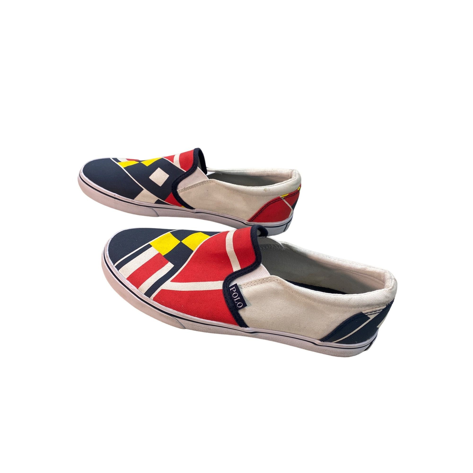 Polo Ralph Lauren Polo multicolor shoes sneakers loafers size 6.5 SKU 563 Size US 6.5 / IT 36.5 - 2 Thumbnail