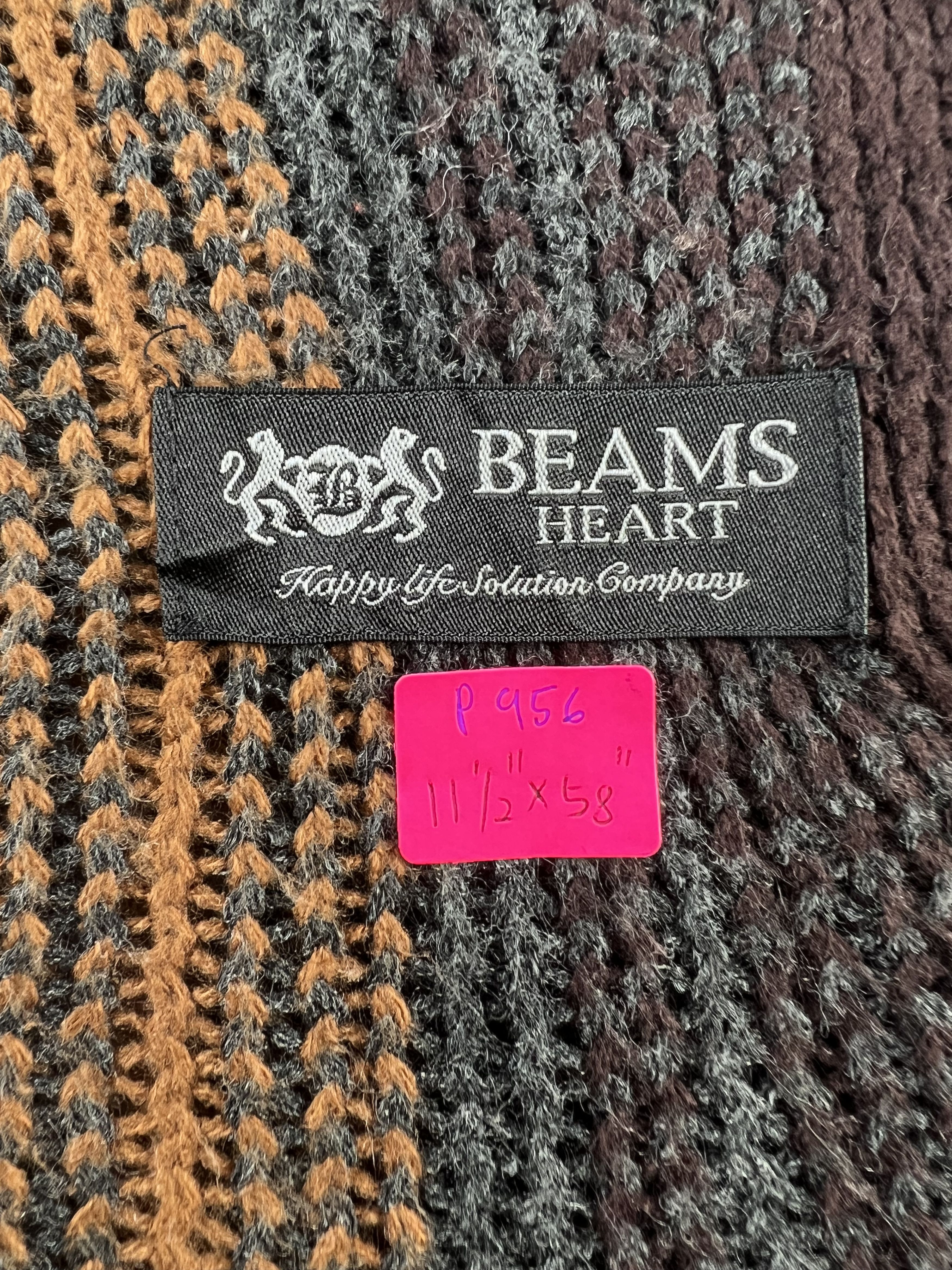 Beams Plus Beams Heart Scarf / Muffler / Neckwear P956 Size ONE SIZE - 4 Thumbnail