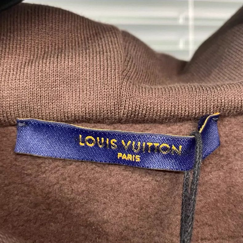 Louis Vuitton Louis Vuitton Bee patch embroidery hoodie 2504-Nextarrow Size US L / EU 52-54 / 3 - 3 Thumbnail